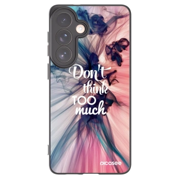 Picasee husă neagră din silicon pentru Samsung Galaxy S26+ - Don't think TOO much