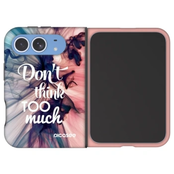 Husă pentru Apple iPhone Duo - Don't think TOO much