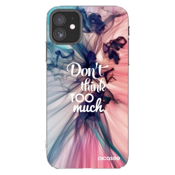 Picasee husă transparentă din silicon pentru Apple iPhone 11 - Don't think TOO much