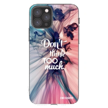 Picasee husă transparentă din silicon pentru Apple iPhone 11 Pro - Don't think TOO much