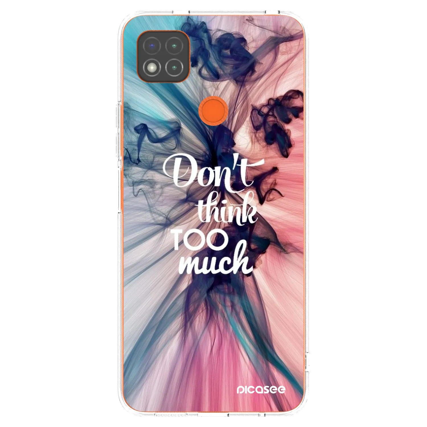 Picasee husă transparentă din silicon pentru Xiaomi Redmi 9C - Don't think TOO much