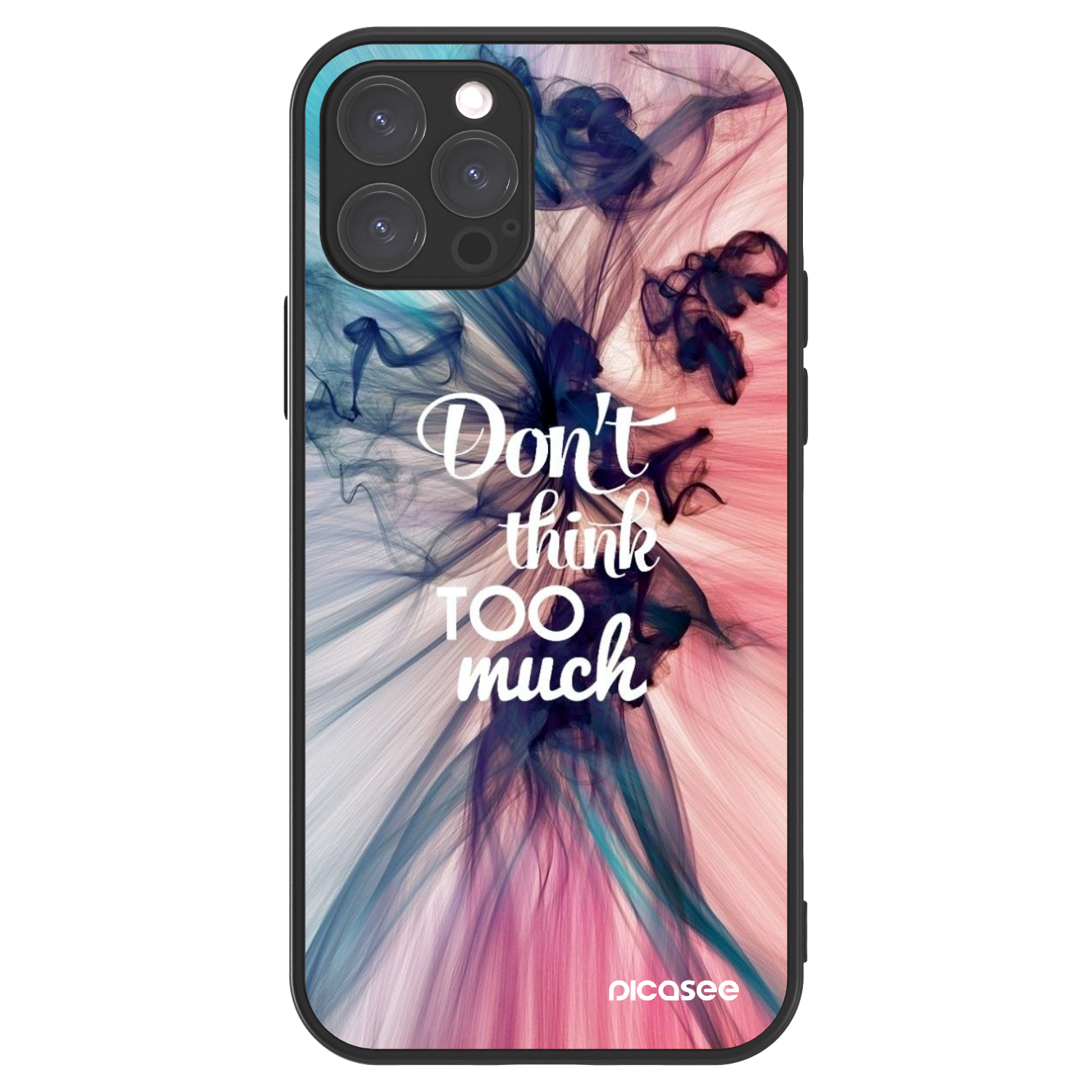 Picasee ULTIMATE CASE pentru Apple iPhone 12 Pro - Don't think TOO much