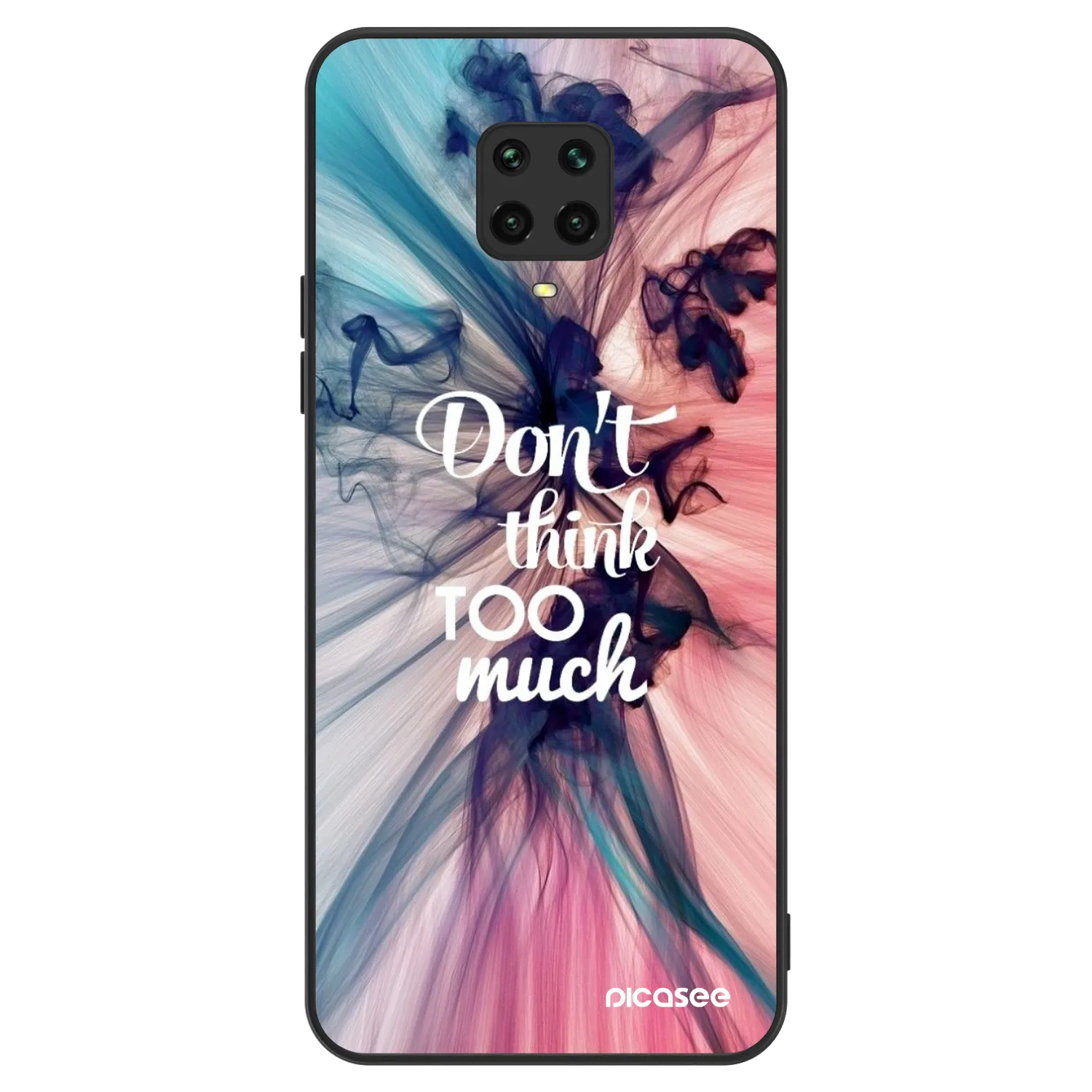 Picasee ULTIMATE CASE pentru Xiaomi Redmi Note 9 Pro - Don't think TOO much