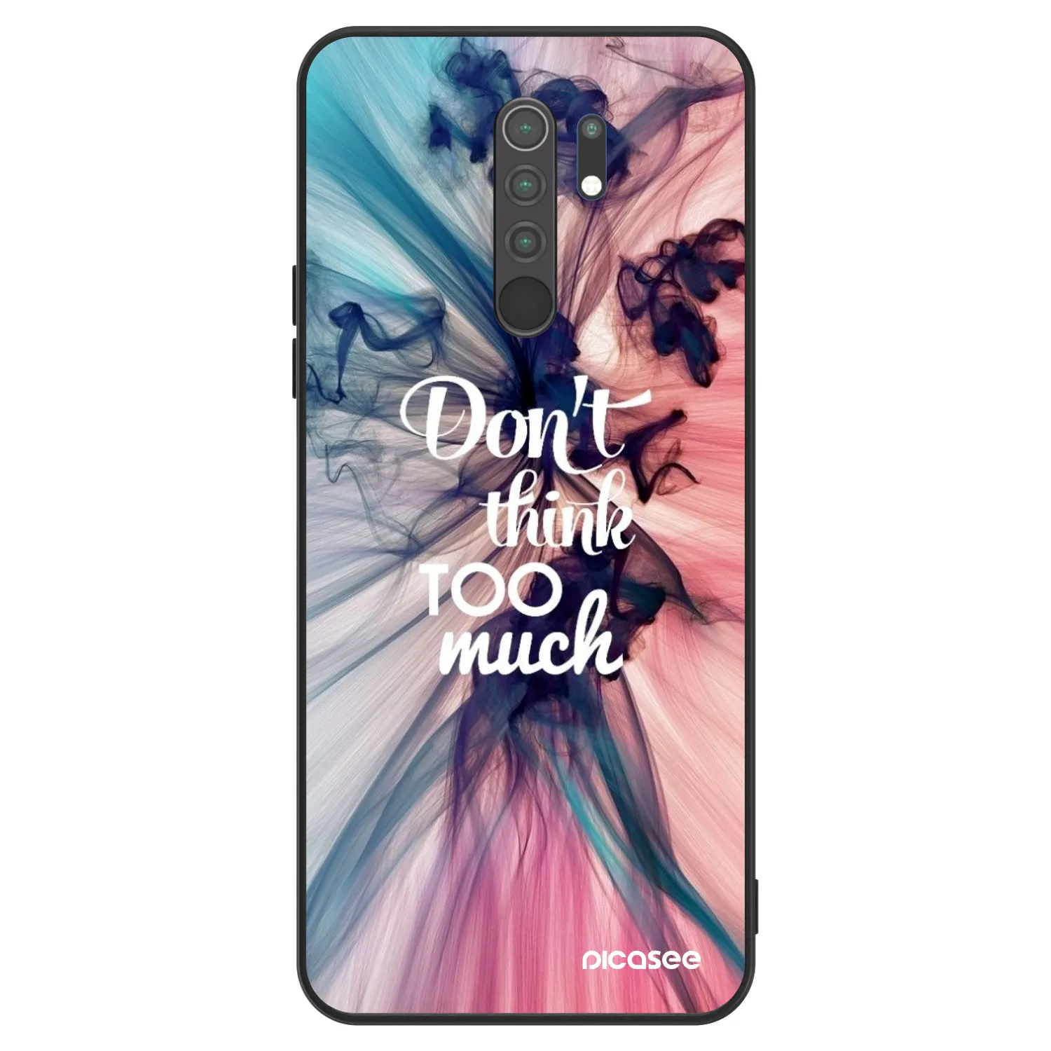 Picasee ULTIMATE CASE pentru Xiaomi Redmi 9 - Don't think TOO much
