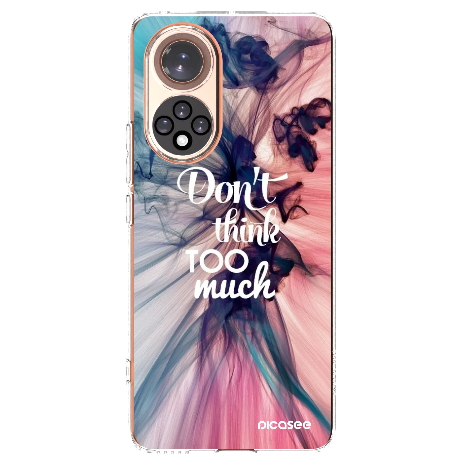 Picasee husă transparentă din silicon pentru Honor 50 5G - Don't think TOO much
