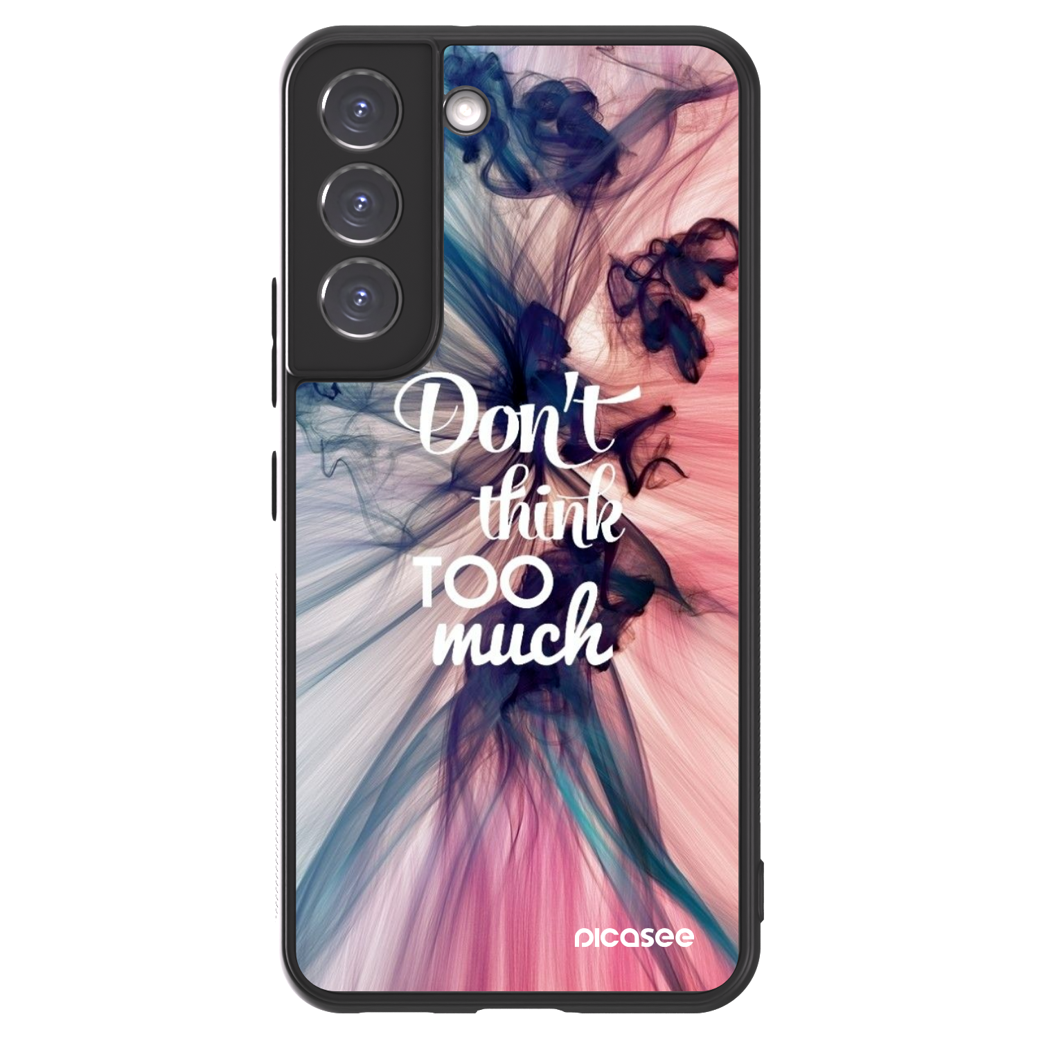 Picasee ULTIMATE CASE pentru Samsung Galaxy S22 5G - Don't think TOO much