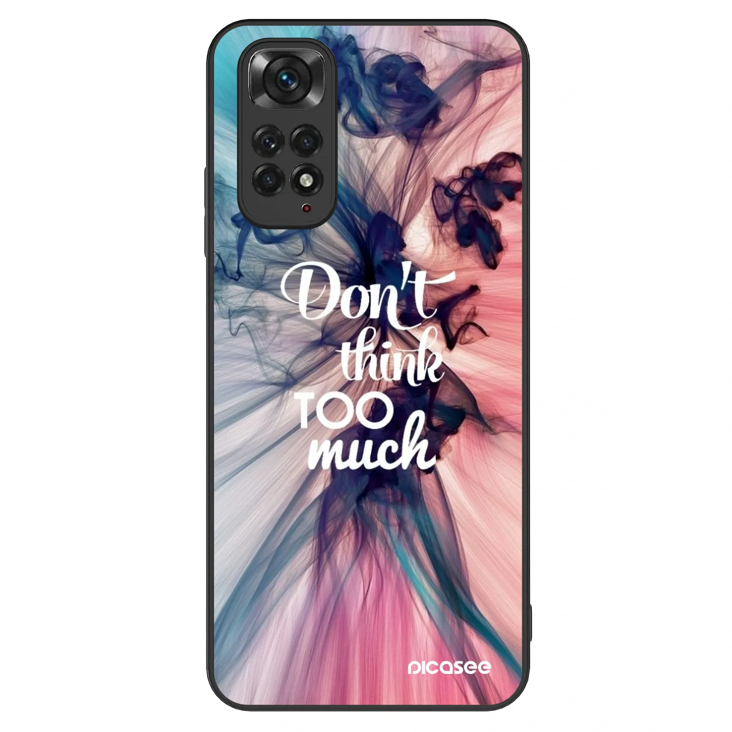 Picasee ULTIMATE CASE pentru Xiaomi Redmi Note 11 - Don't think TOO much