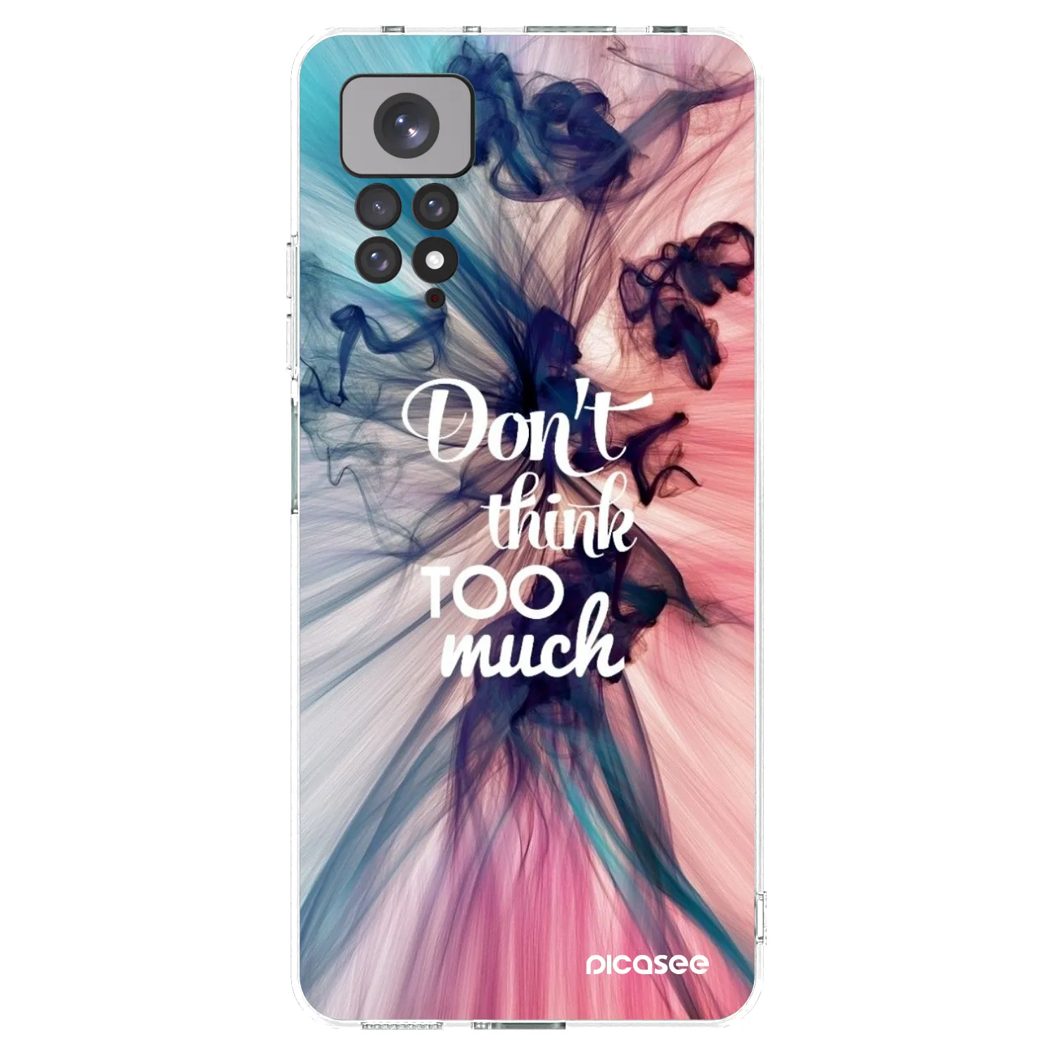Picasee husă transparentă din silicon pentru Xiaomi Redmi Note 11 - Don't think TOO much