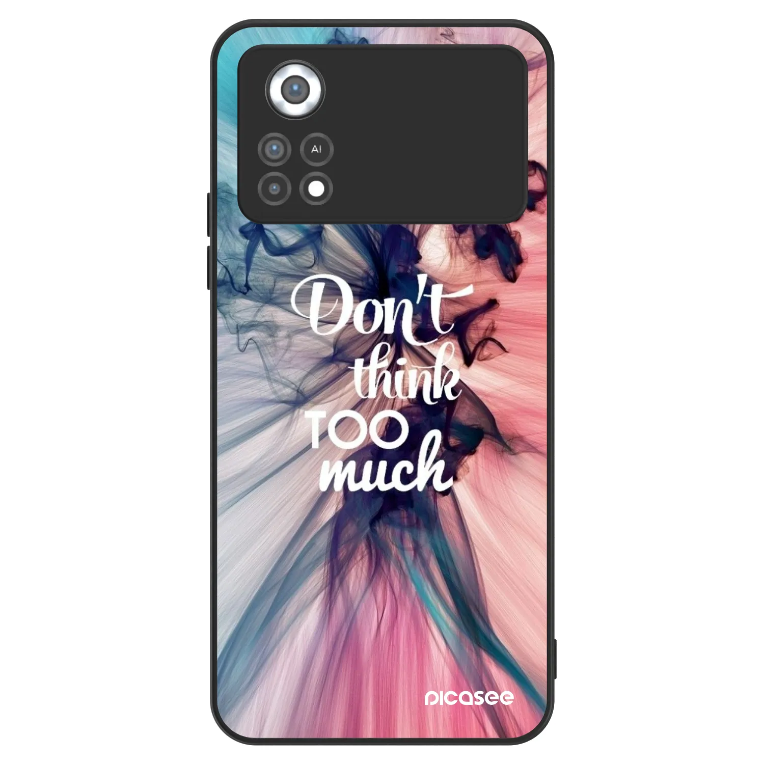 Picasee ULTIMATE CASE pentru Xiaomi Poco X4 Pro 5G - Don't think TOO much