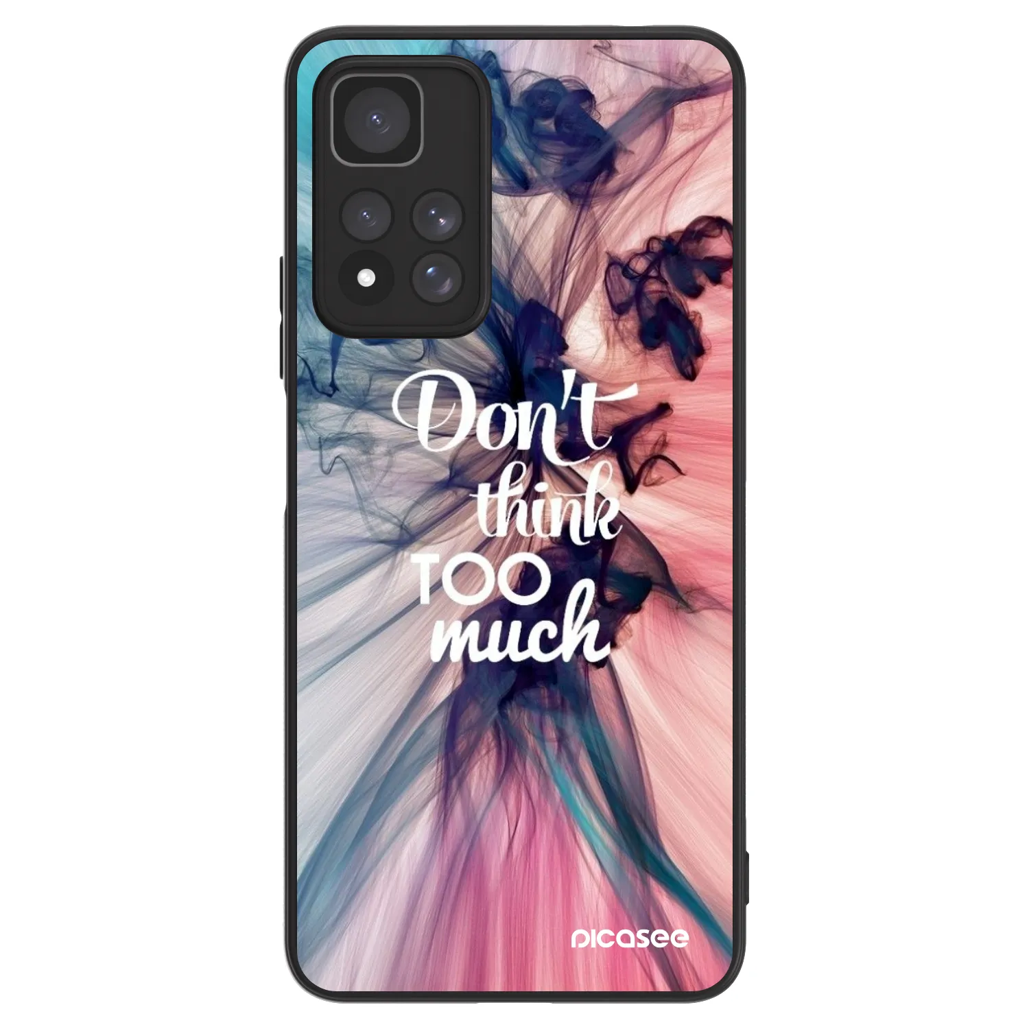 Picasee ULTIMATE CASE pentru Xiaomi Redmi Note 11 Pro+ 5G - Don't think TOO much