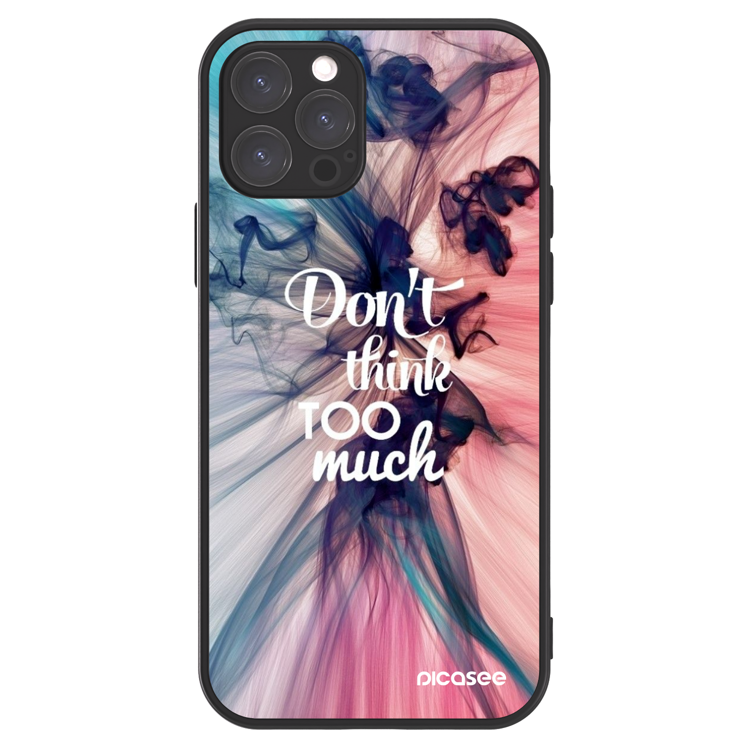 Picasee ULTIMATE CASE MagSafe pentru Apple iPhone 12 Pro - Don't think TOO much