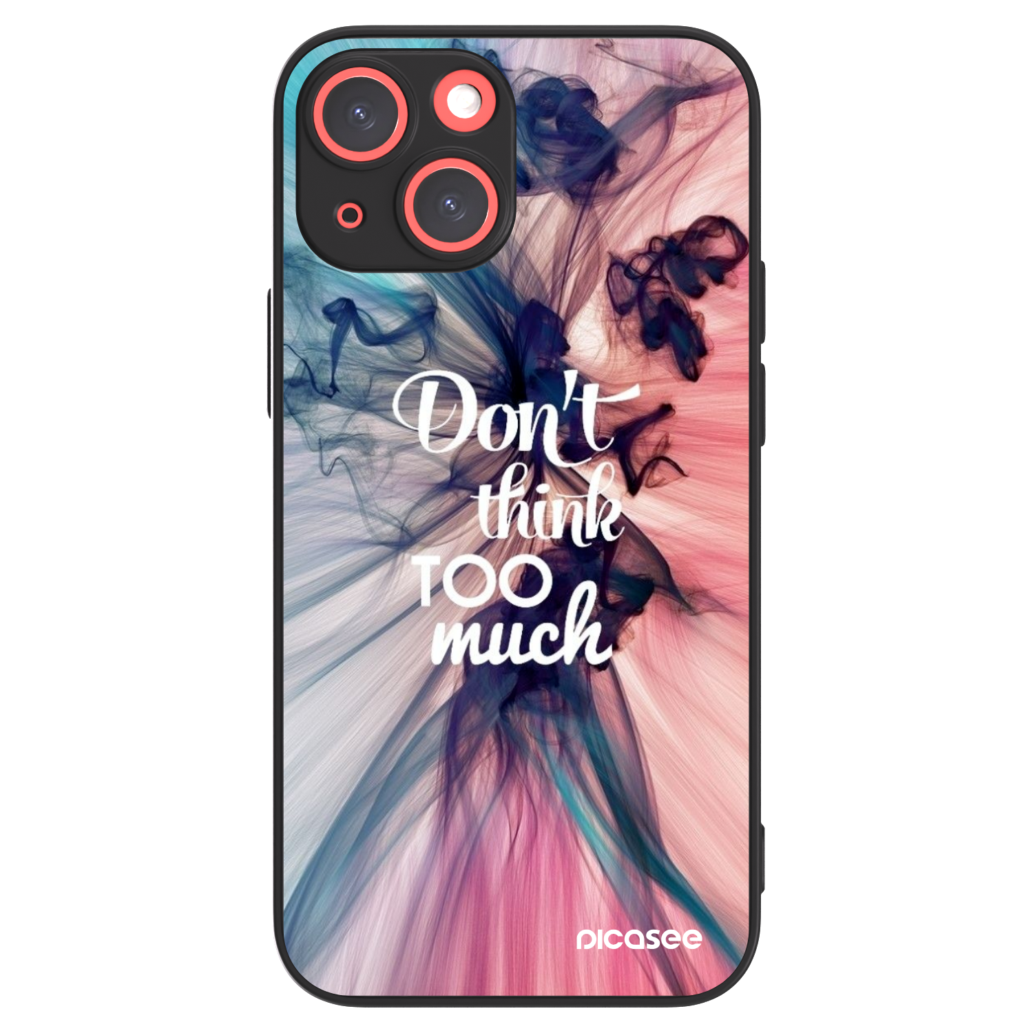 Picasee ULTIMATE CASE MagSafe pentru Apple iPhone 13 mini - Don't think TOO much