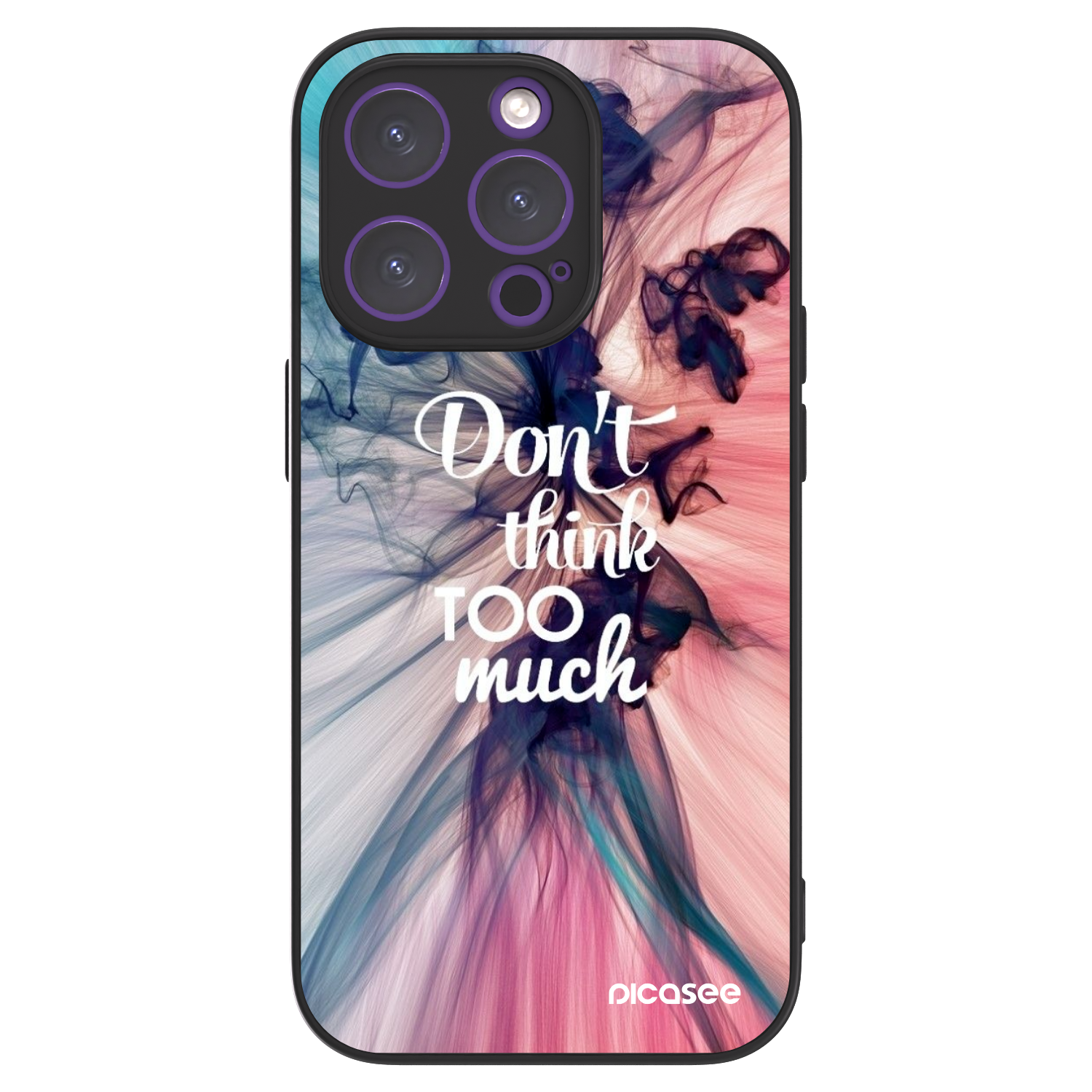 Picasee ULTIMATE CASE MagSafe pentru Apple iPhone 14 Pro - Don't think TOO much