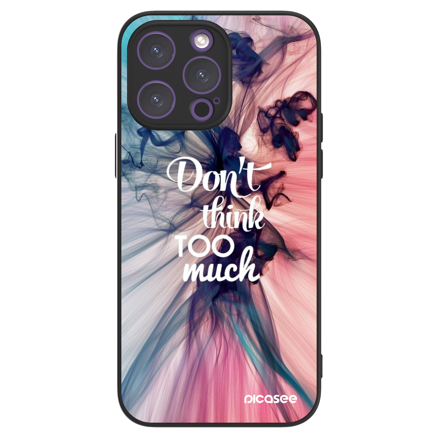 Picasee ULTIMATE CASE MagSafe pentru Apple iPhone 14 Pro Max - Don't think TOO much