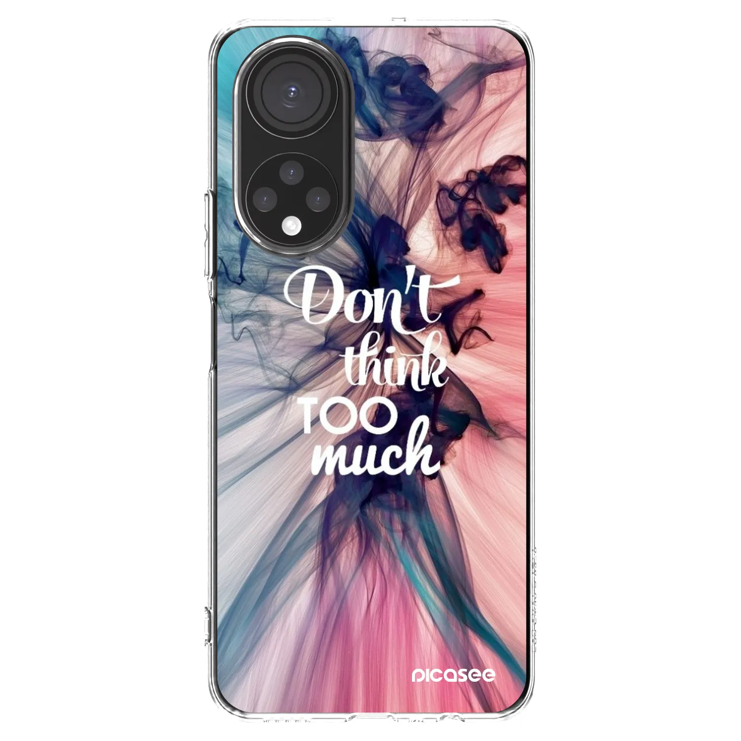 Picasee husă transparentă din silicon pentru Honor X7 - Don't think TOO much