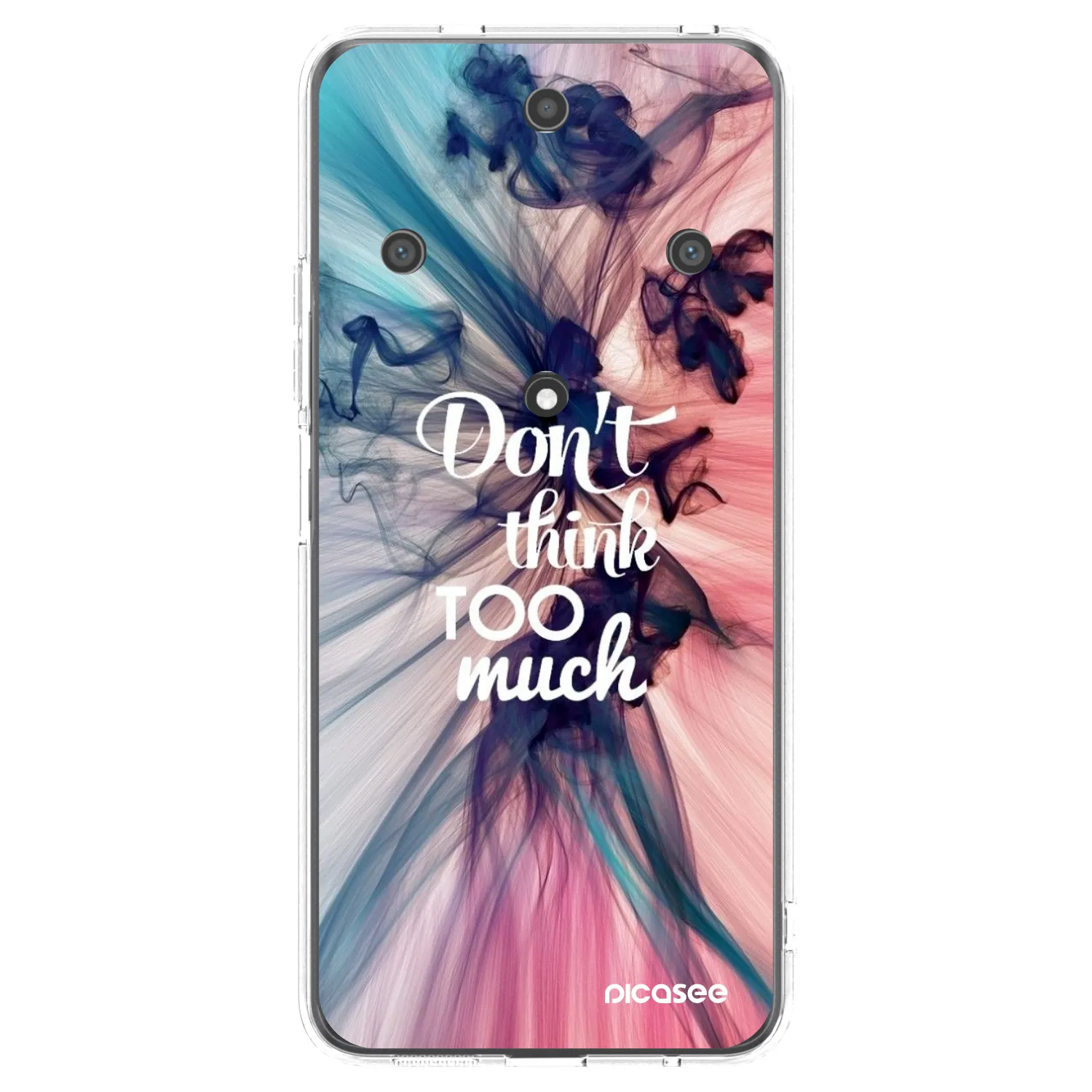 Picasee husă transparentă din silicon pentru Honor Magic5 Lite 5G - Don't think TOO much