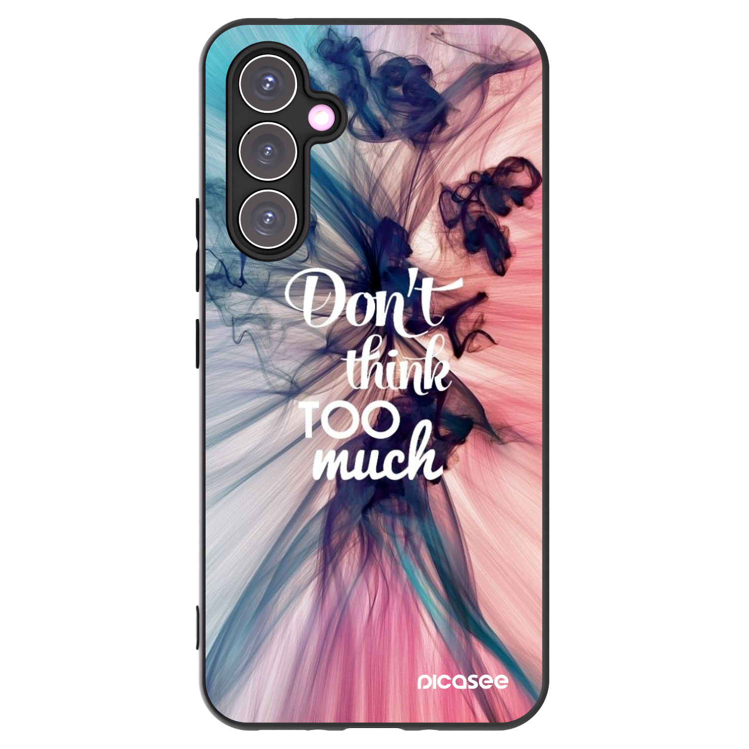 Picasee husă neagră din silicon pentru Samsung Galaxy A54 5G A546B - Don't think TOO much