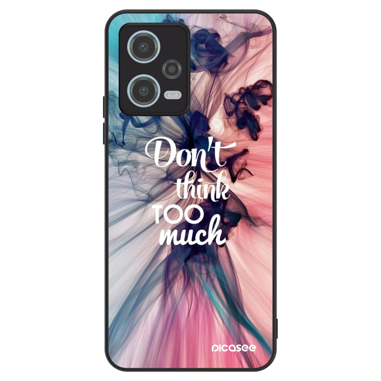 Picasee ULTIMATE CASE pentru Xiaomi Redmi Note 12 5G - Don't think TOO much