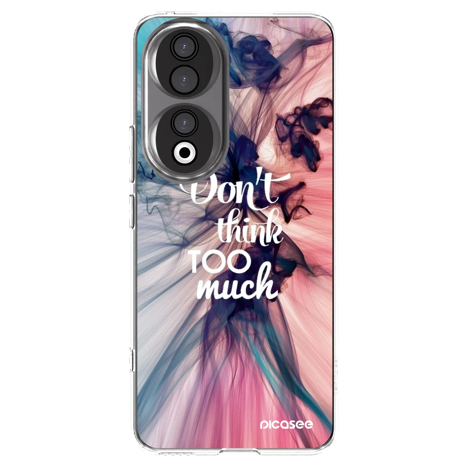Picasee husă transparentă din silicon pentru Honor 90 5G - Don't think TOO much
