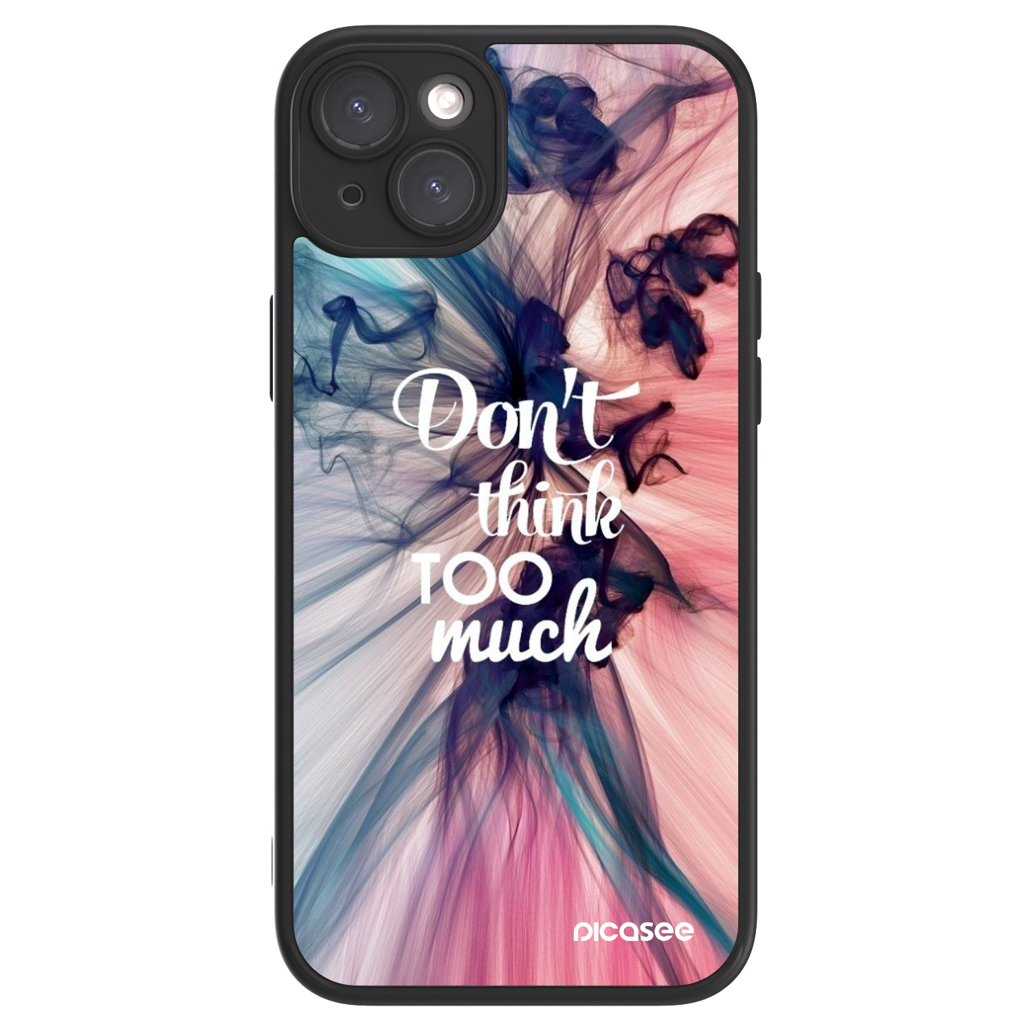 Picasee ULTIMATE CASE MagSafe pentru Apple iPhone 15 Plus - Don't think TOO much