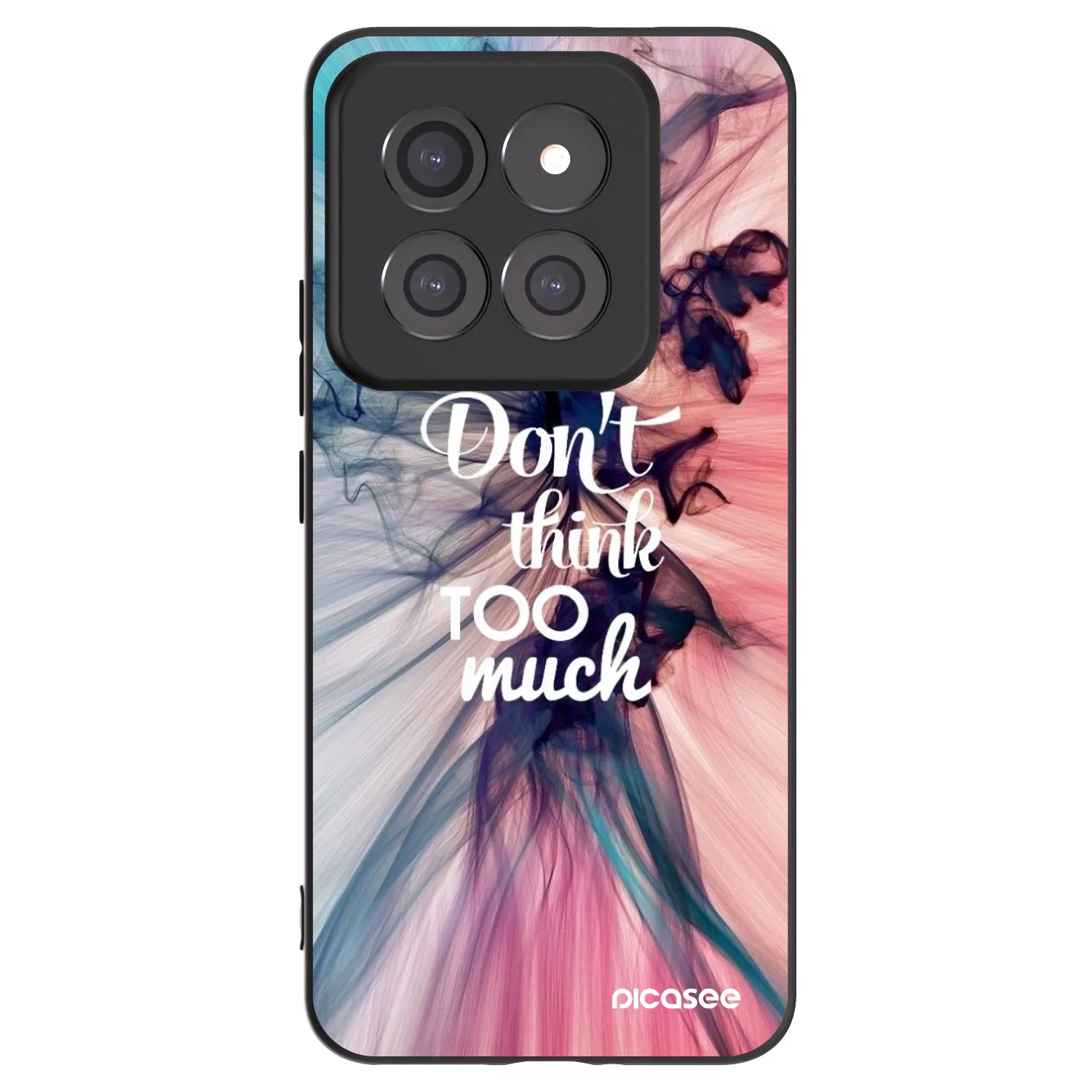 Picasee husă neagră din silicon pentru Xiaomi 14 Pro - Don't think TOO much