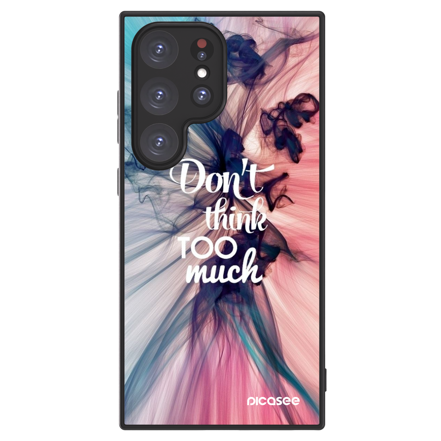 Picasee ULTIMATE CASE pentru Samsung Galaxy S24 Ultra S928B 5G - Don't think TOO much