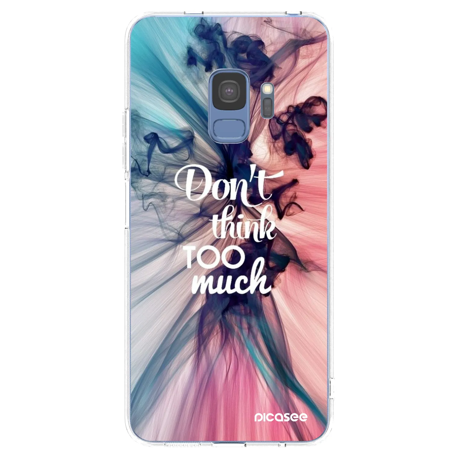 Picasee husă transparentă din silicon pentru Samsung Galaxy S9 G960F - Don't think TOO much