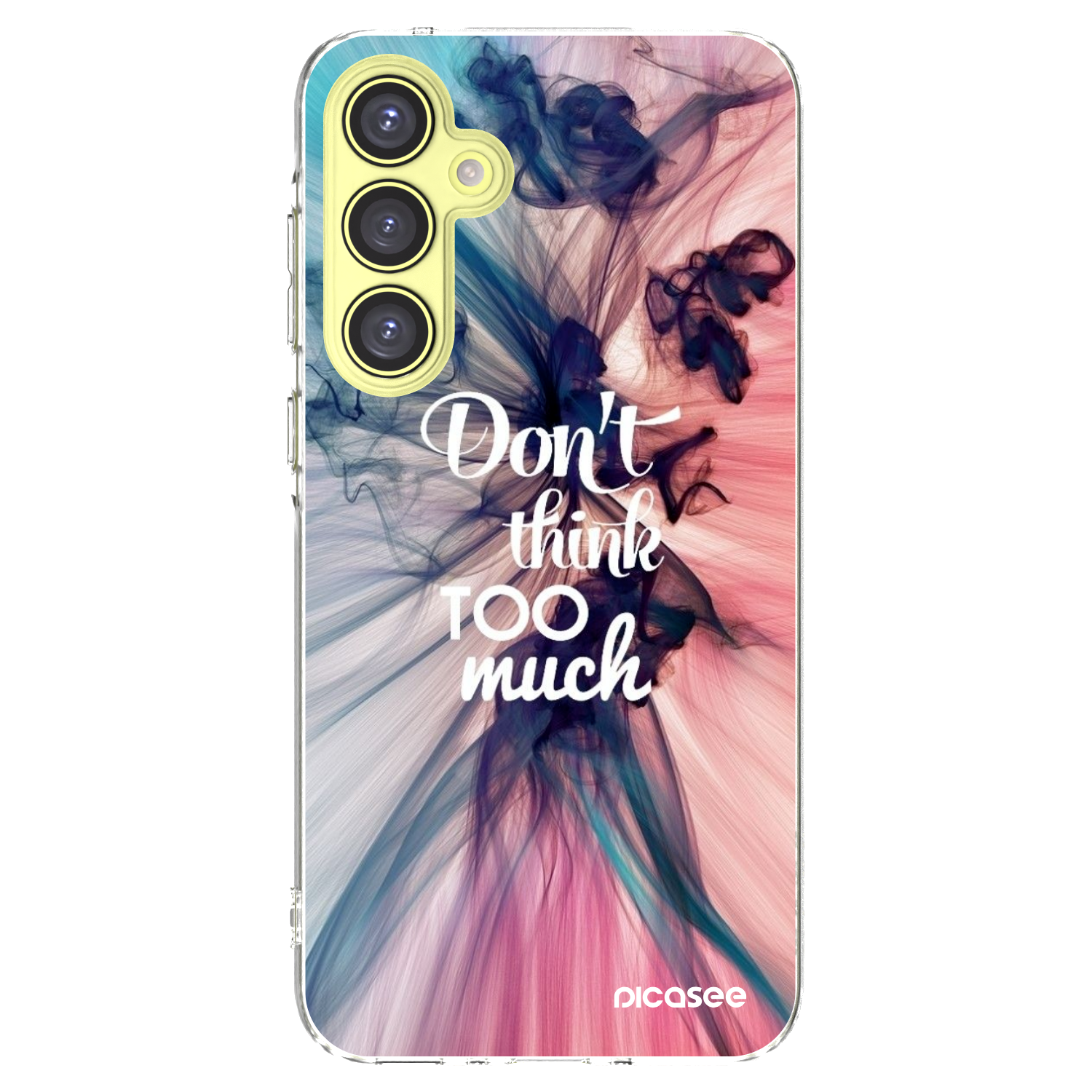 Picasee husă transparentă din silicon pentru Samsung Galaxy A35 5G A356B - Don't think TOO much