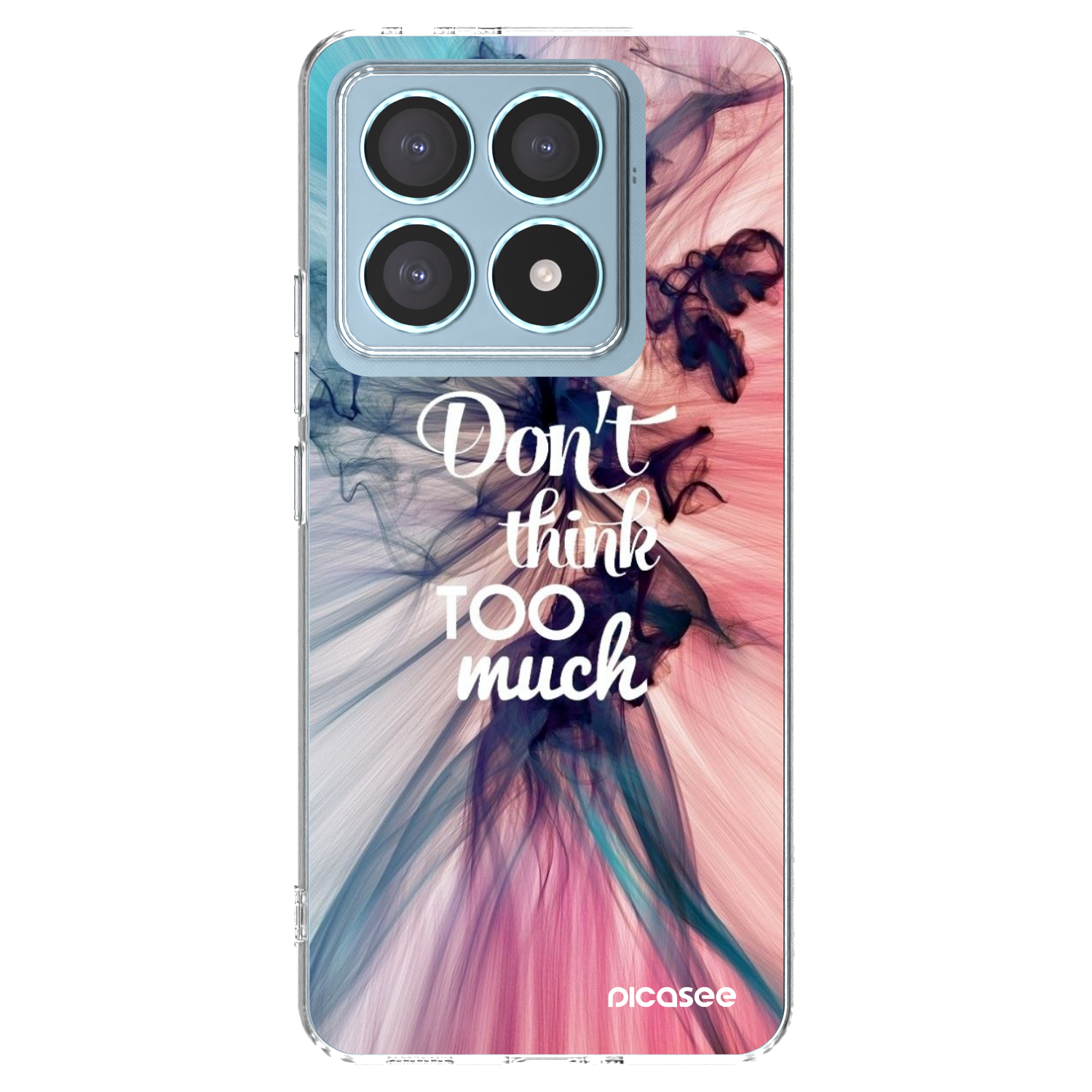 Picasee husă transparentă din silicon pentru Xiaomi 14T Pro - Don't think TOO much