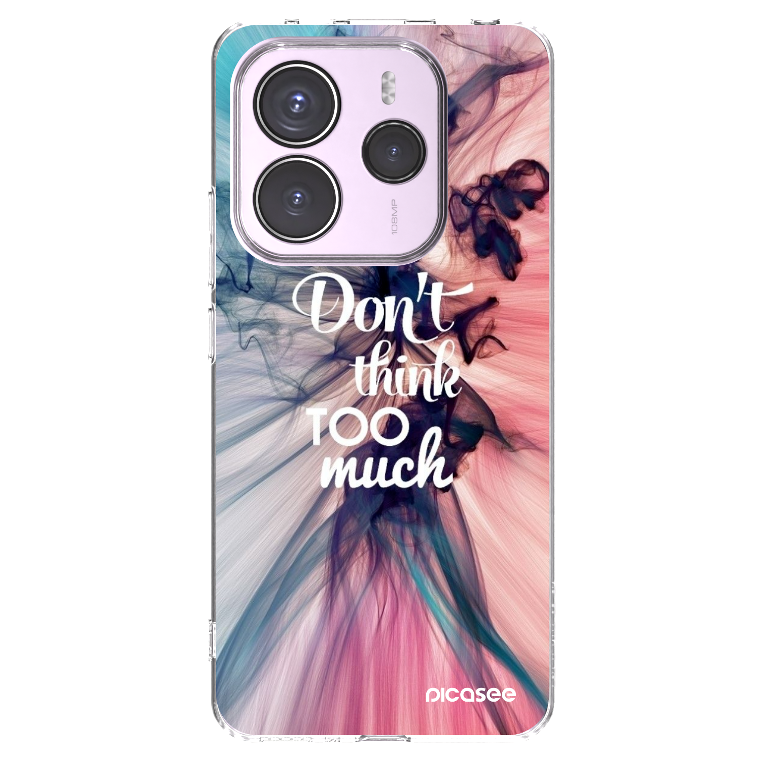 Picasee husă transparentă din silicon pentru Xiaomi Redmi Note 14 5G - Don't think TOO much