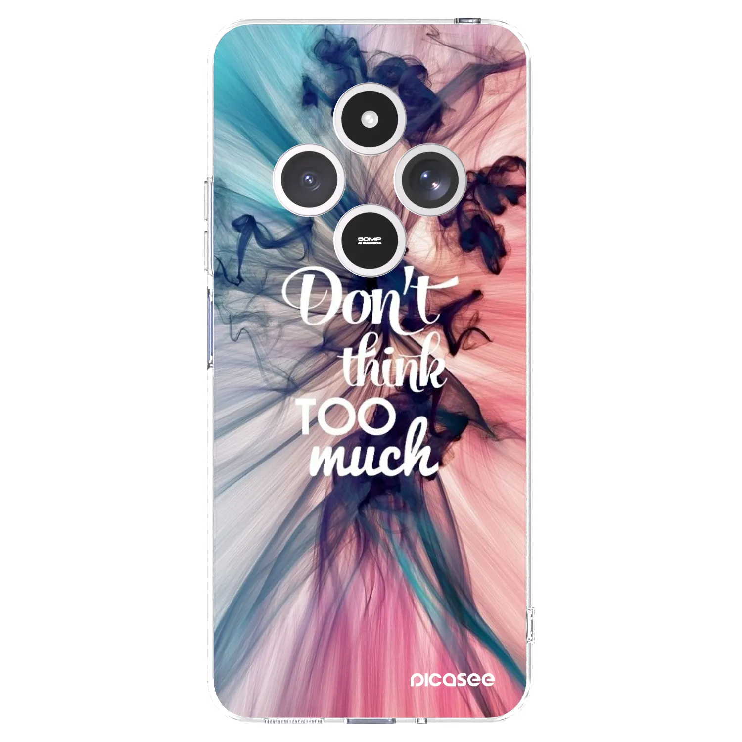 Picasee husă transparentă din silicon pentru Xiaomi Redmi 14C - Don't think TOO much