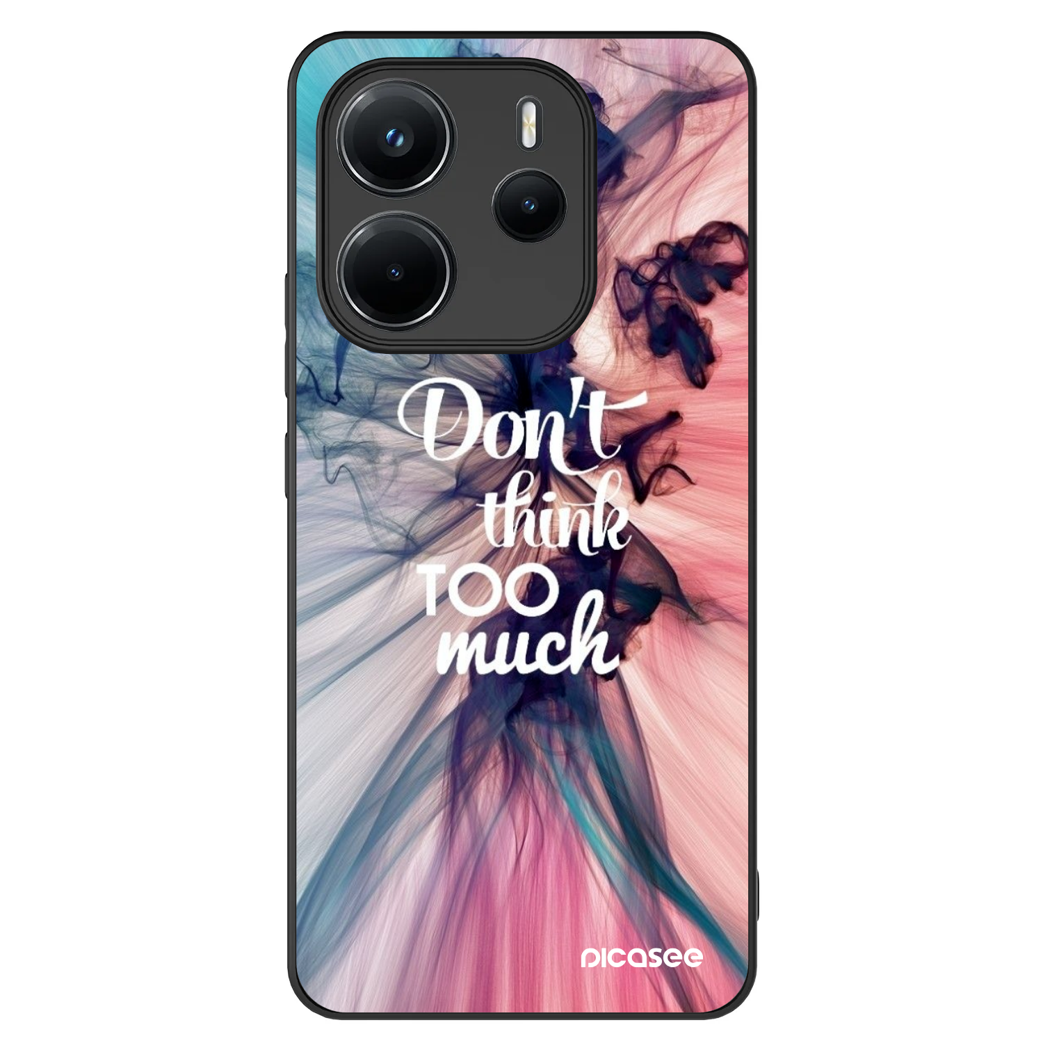 Picasee ULTIMATE CASE pentru Xiaomi Redmi Note 14 4G - Don't think TOO much