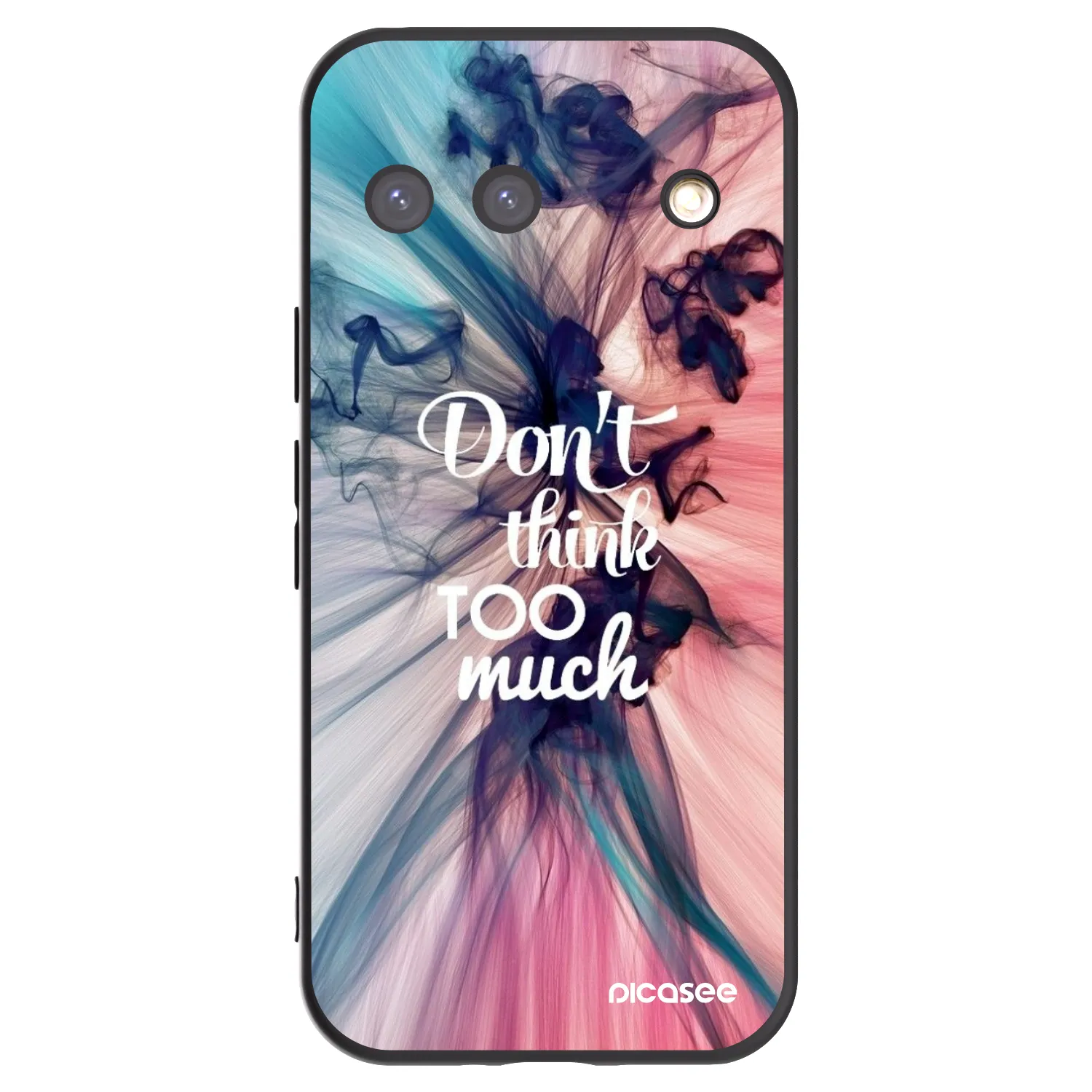Picasee husă neagră din silicon pentru Google Pixel 9 - Don't think TOO much