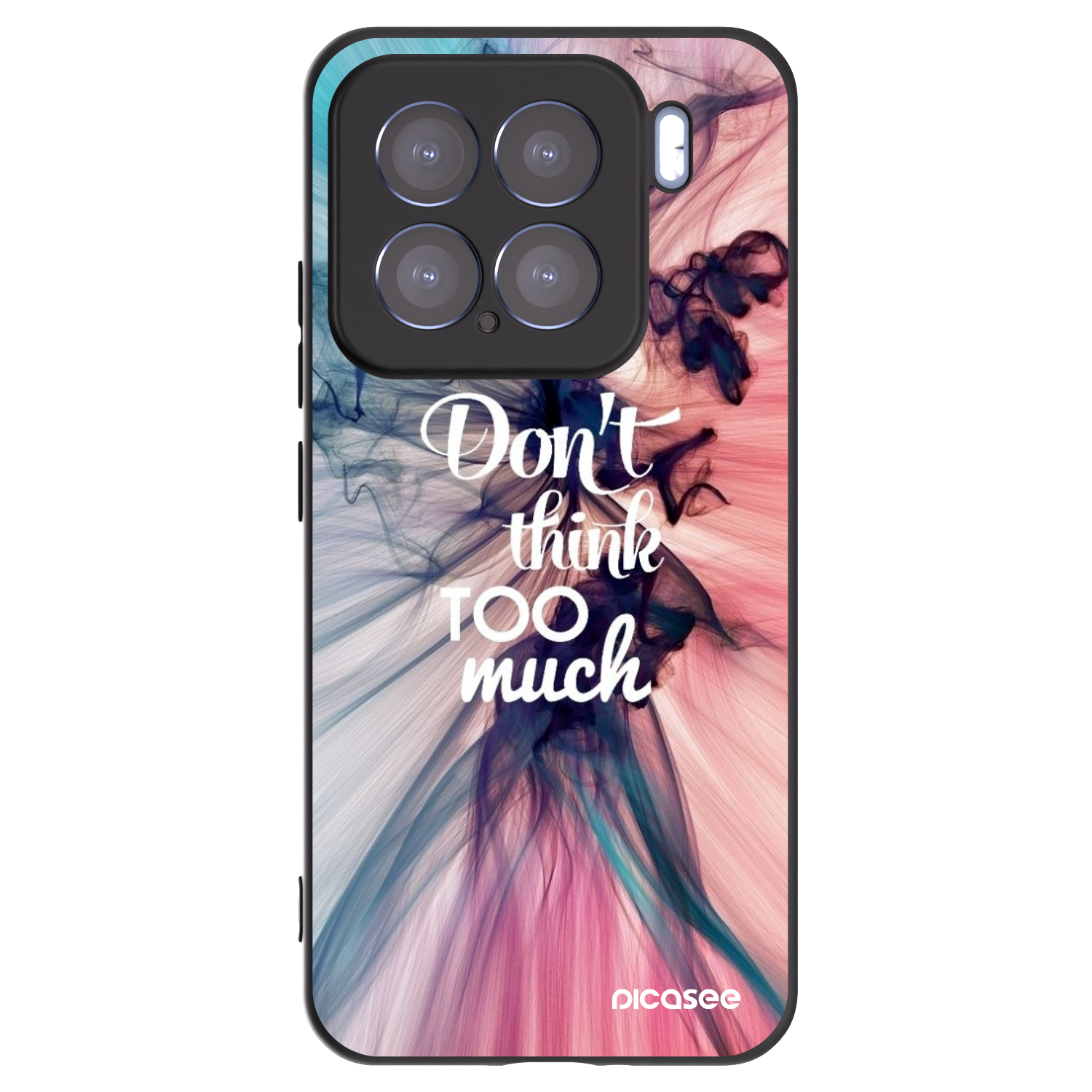 Picasee husă neagră din silicon pentru Xiaomi 15 - Don't think TOO much