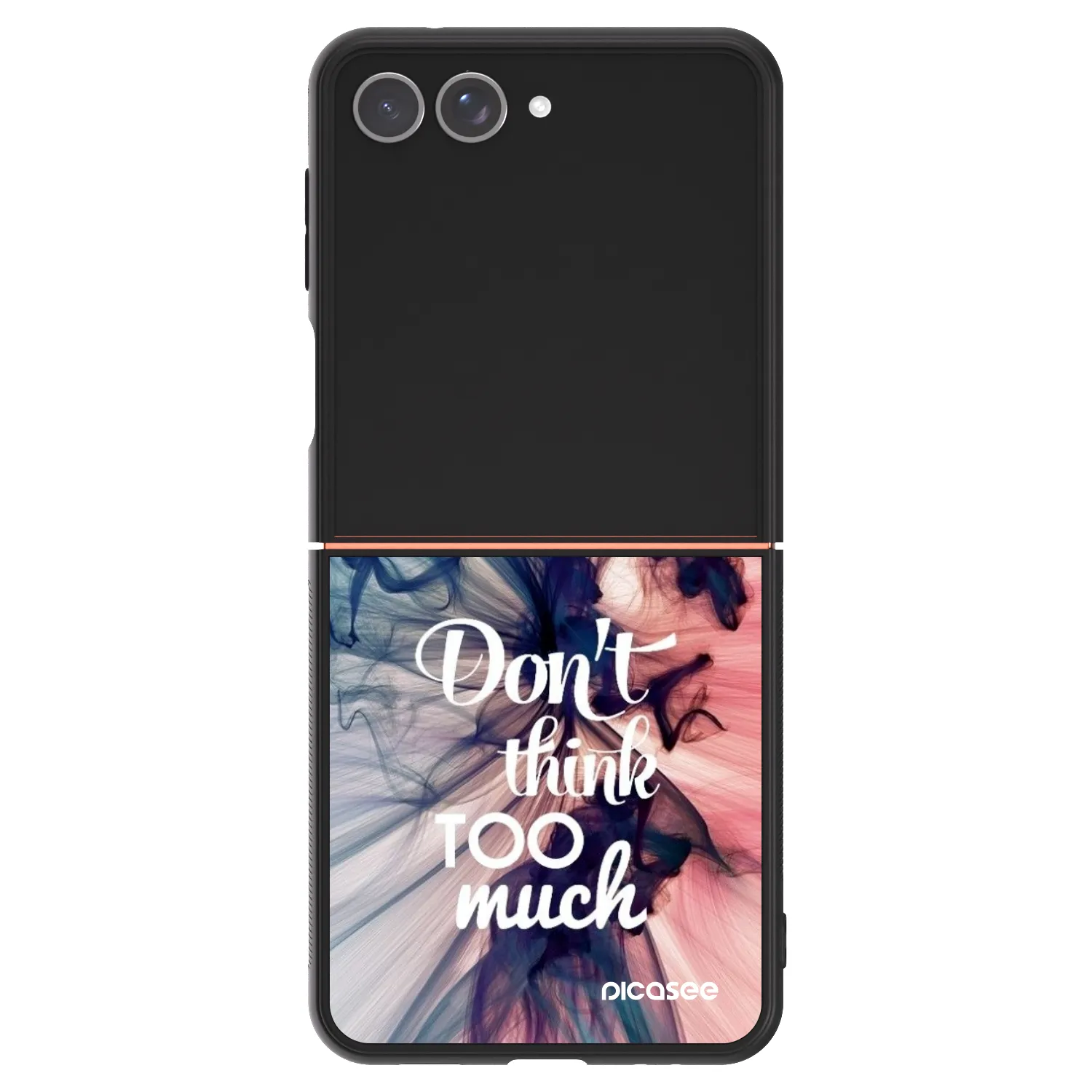 Picasee ULTIMATE CASE pentru Samsung Galaxy Z Flip7 5G - Don't think TOO much