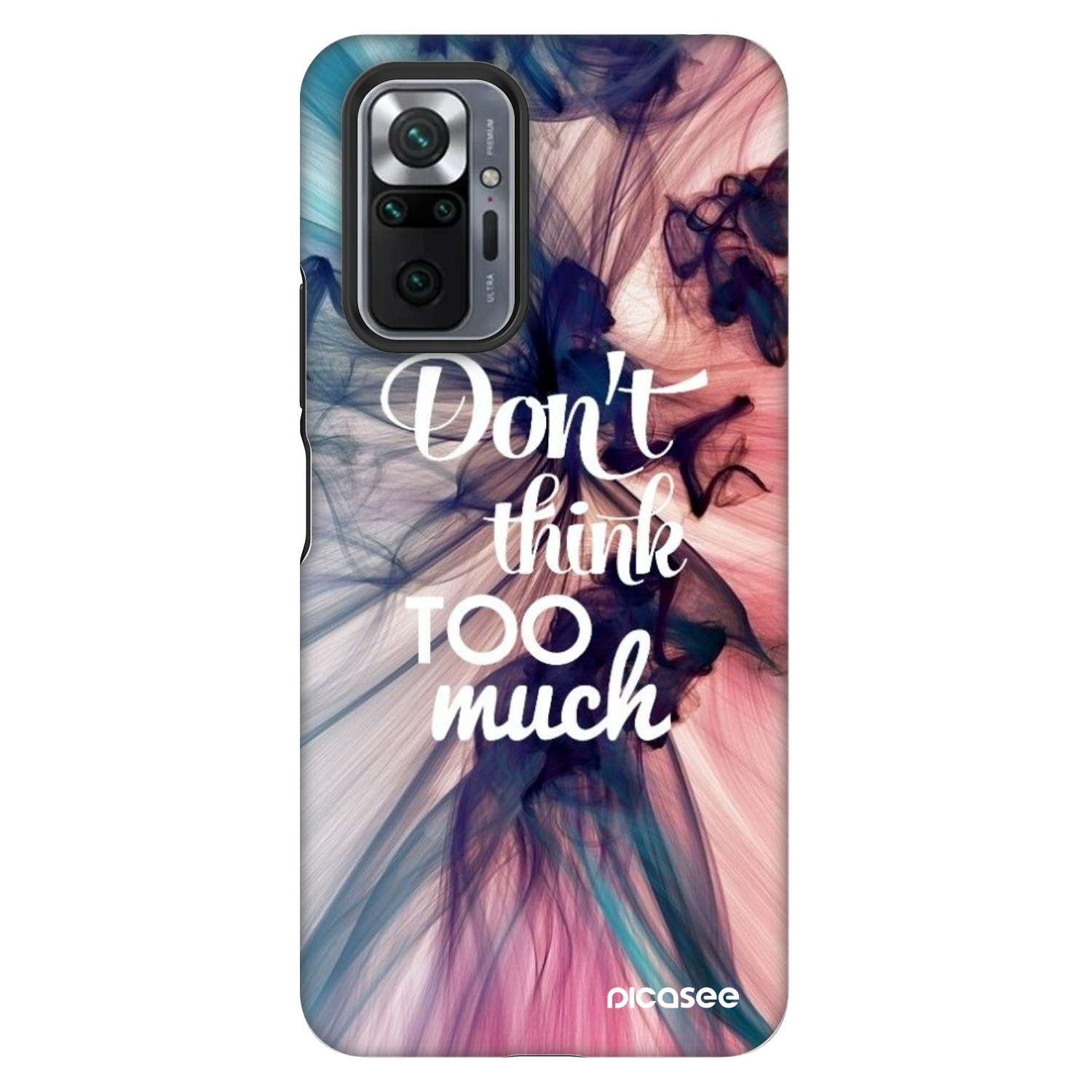 Picasee Fashion Case pentru Xiaomi Redmi Note 10 Pro - Don't think TOO much