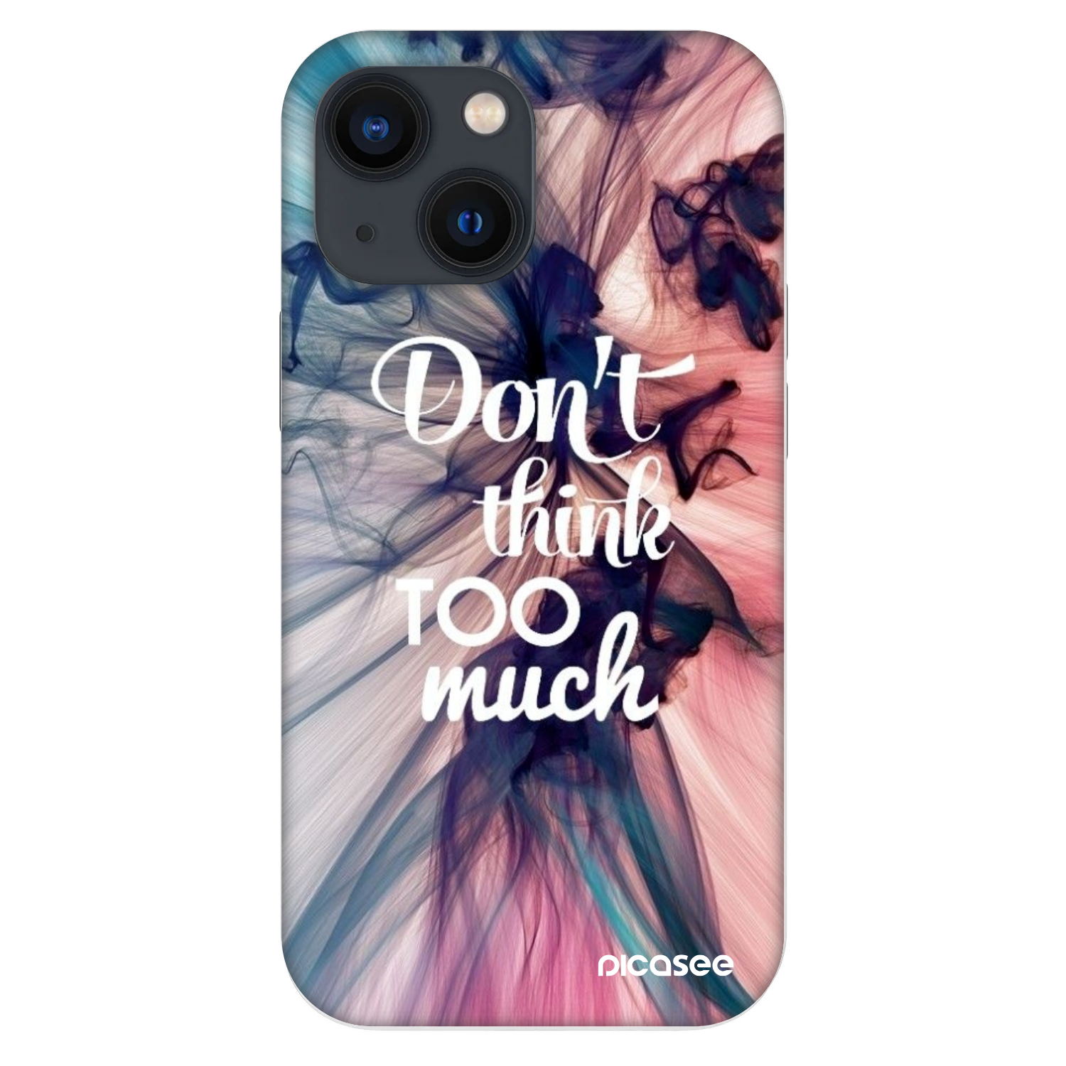 Picasee Fashion Case pentru Apple iPhone 13 mini - Don't think TOO much