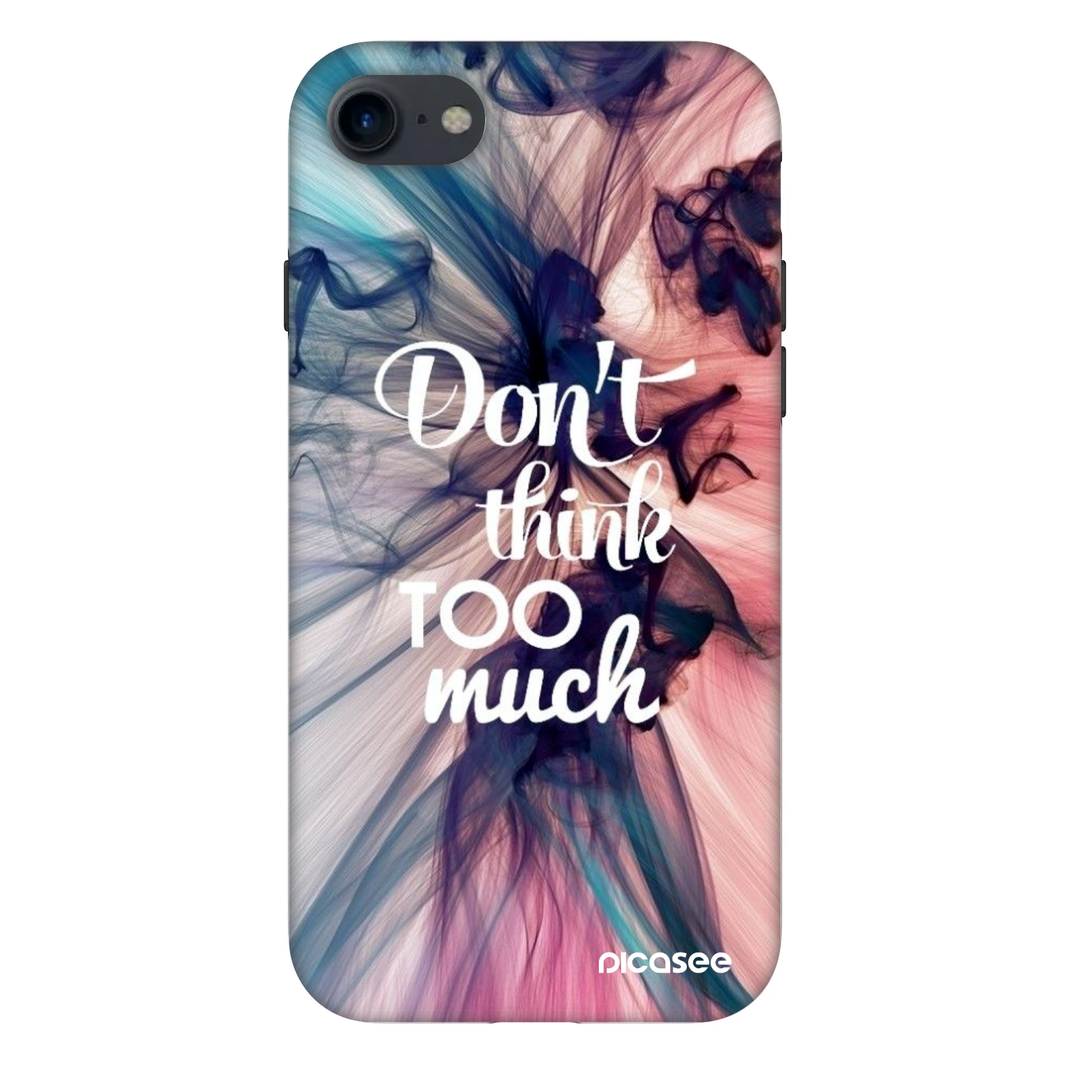 Picasee Fashion Case pentru Apple iPhone SE 2022 - Don't think TOO much