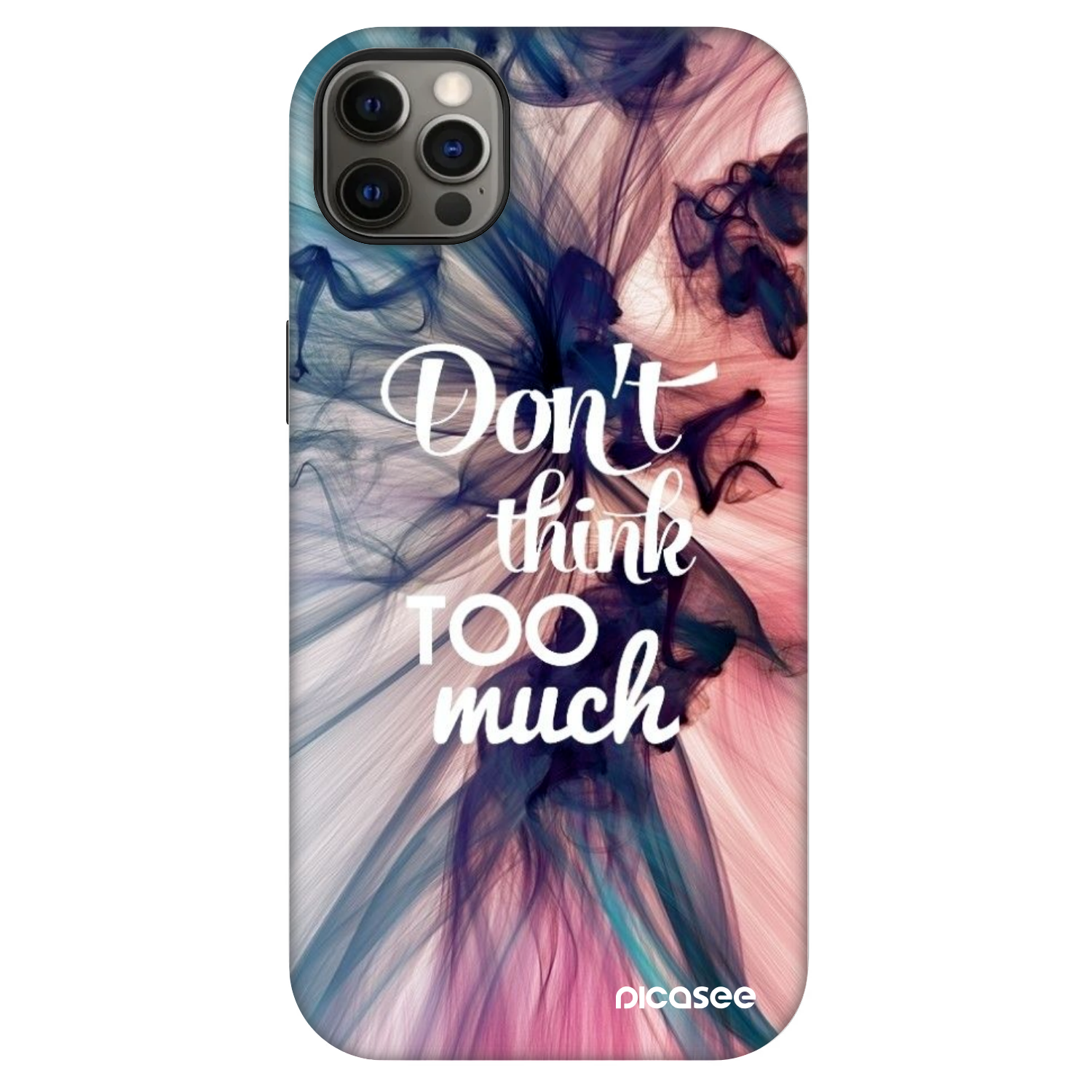 Picasee Fashion Case MagSafe pentru Apple iPhone 12 Pro Max - Don't think TOO much