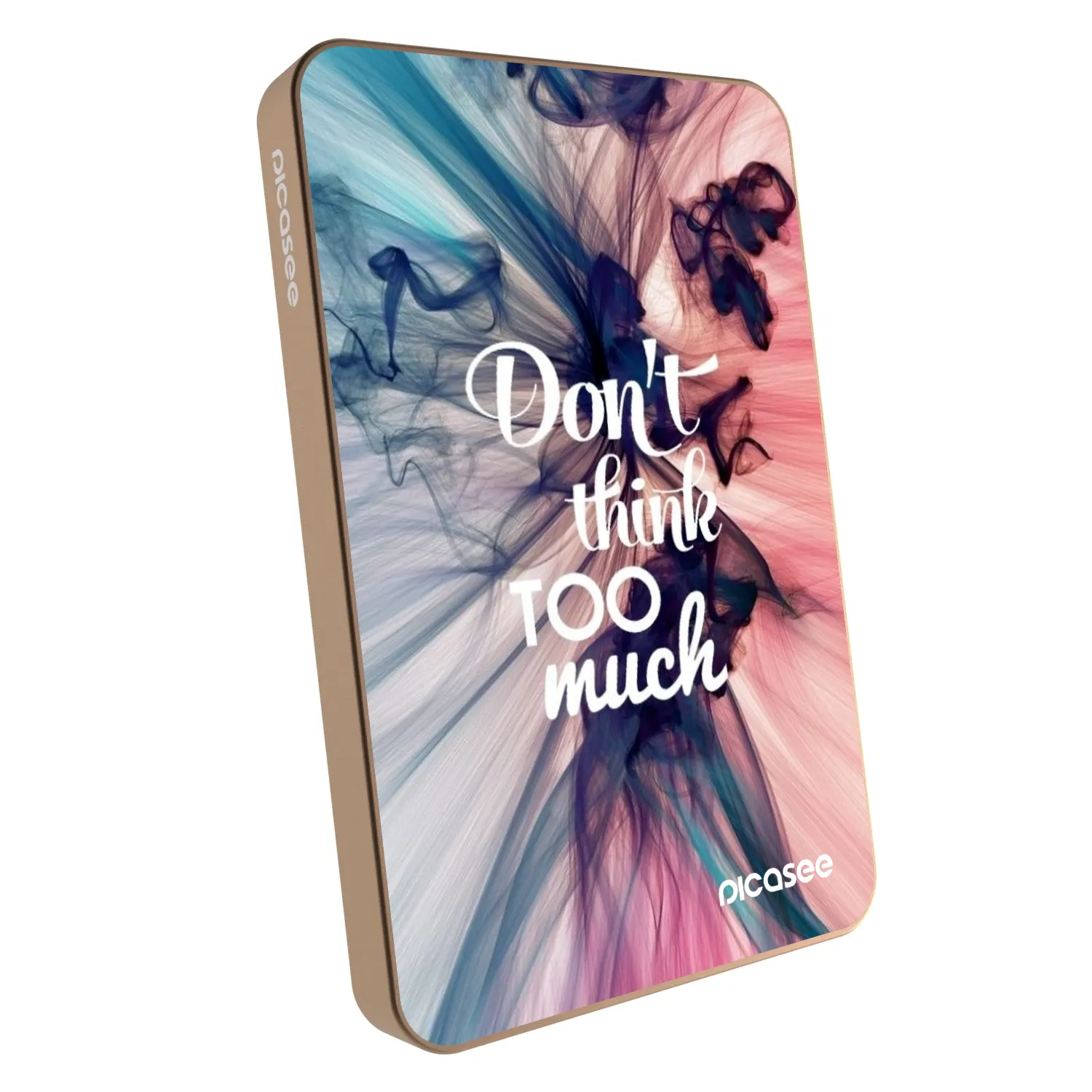 Picasee Powerbank cu MagSafe 5 000 mAh De aur - Don't think TOO much