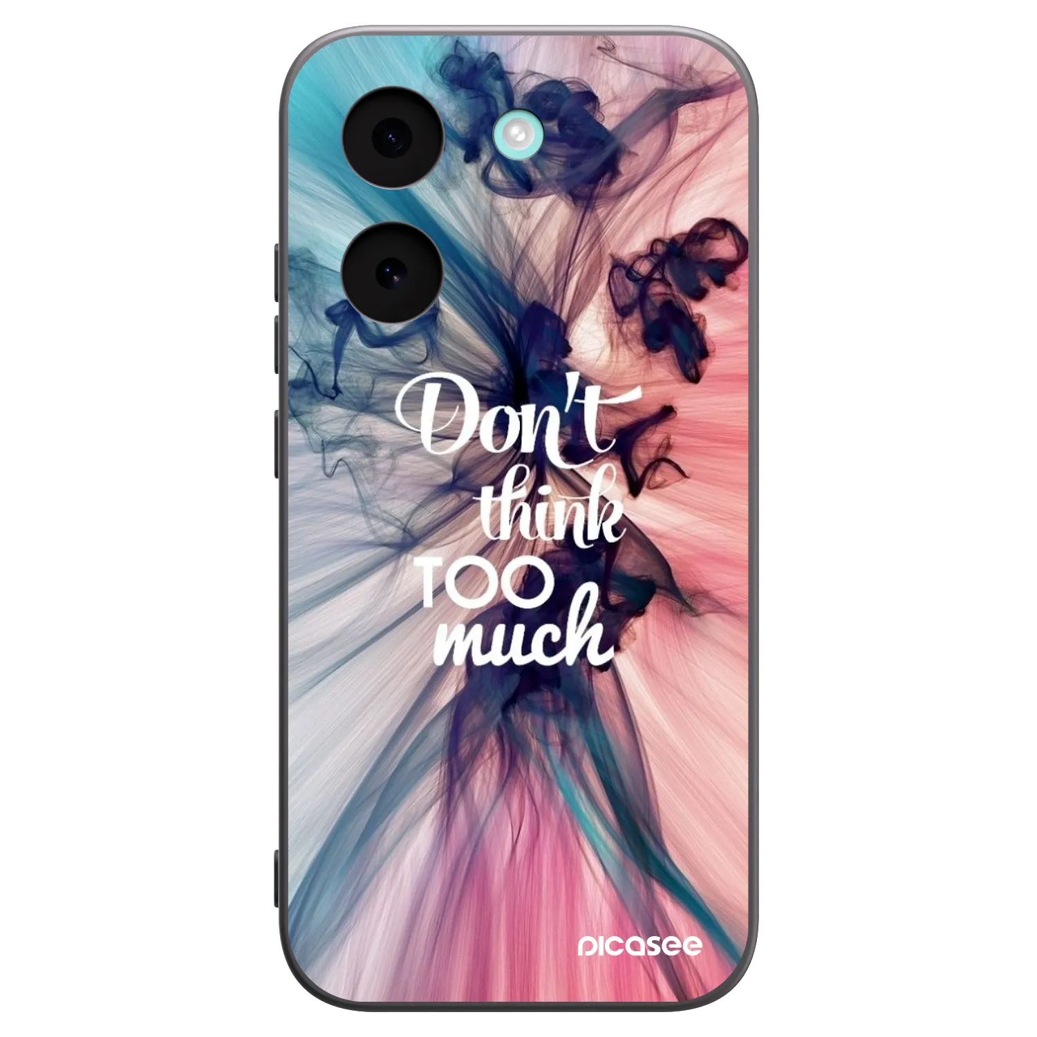 Picasee husă neagră din silicon pentru Xiaomi Poco X8 Pro - Don't think TOO much