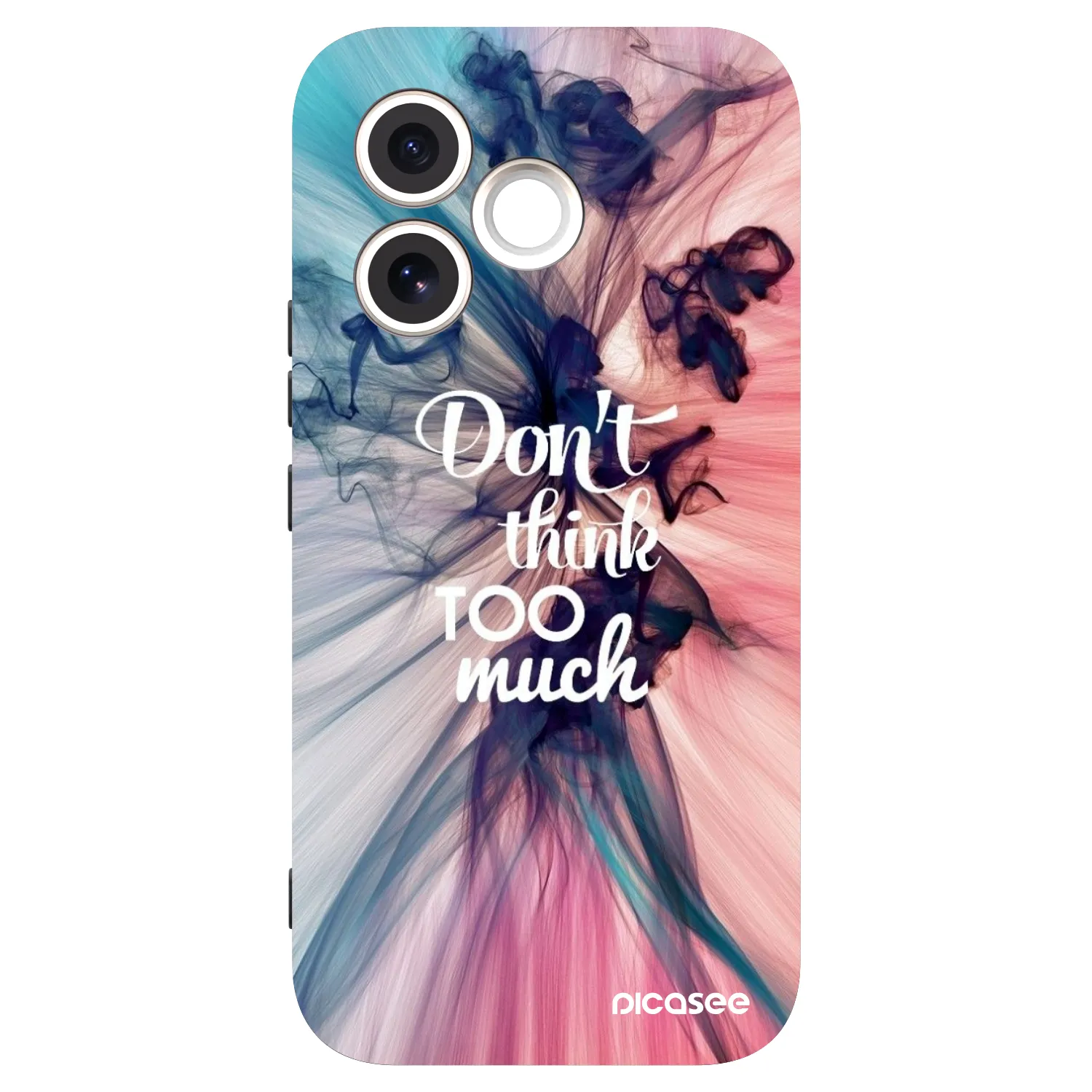 Picasee husă neagră din silicon pentru Honor 600 Lite - Don't think TOO much