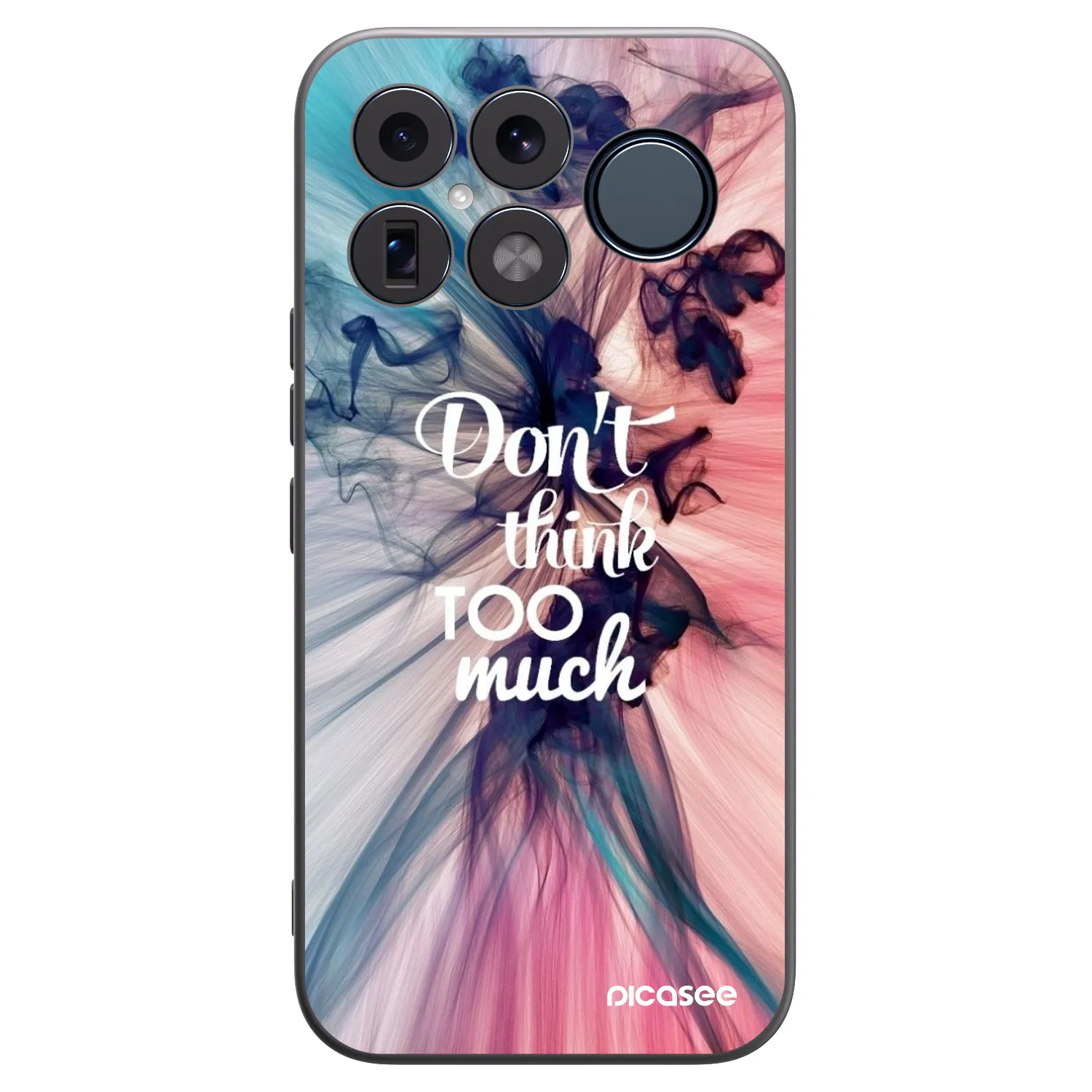 Picasee husă neagră din silicon pentru Xiaomi Poco F8 Ultra - Don't think TOO much