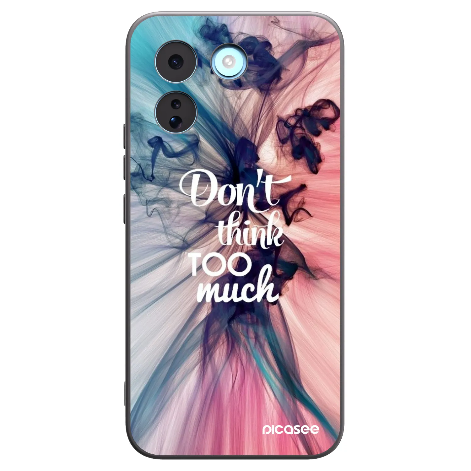 Picasee husă neagră din silicon pentru Xiaomi Redmi Note 17 Pro MAX 5G - Don't think TOO much