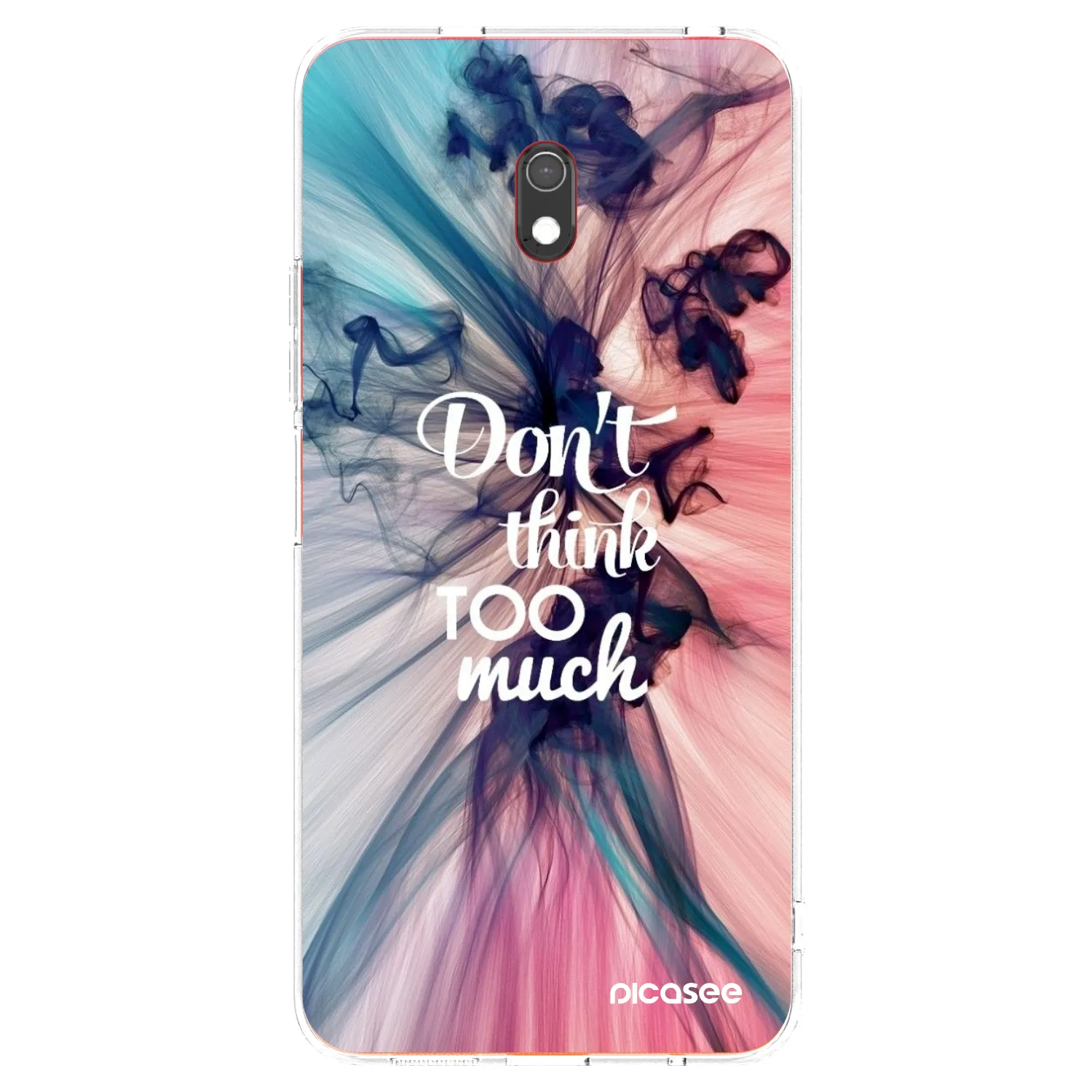Picasee husă transparentă din silicon pentru Xiaomi Redmi 8A - Don't think TOO much
