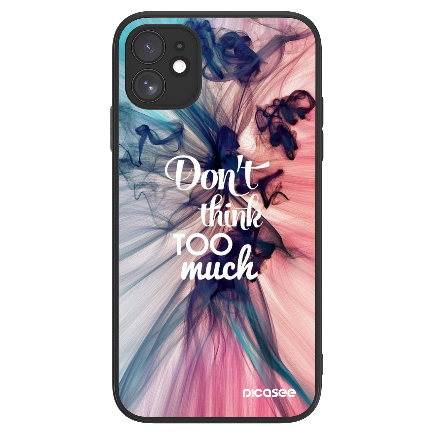 Picasee ULTIMATE CASE pentru Apple iPhone 11 - Don't think TOO much