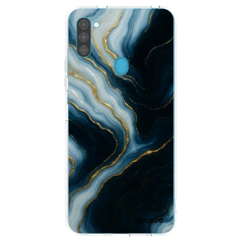 Picasee husă transparentă din silicon pentru Samsung Galaxy M11 - Luna