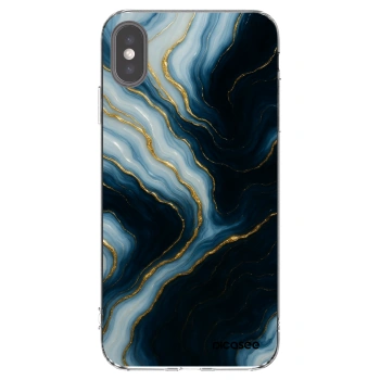 Picasee husă transparentă din silicon pentru Apple iPhone XS Max - Luna