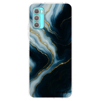 Picasee husă transparentă din silicon pentru Motorola Moto G60 - Luna