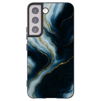 Picasee husă neagră din silicon pentru Samsung Galaxy S22 5G - Luna